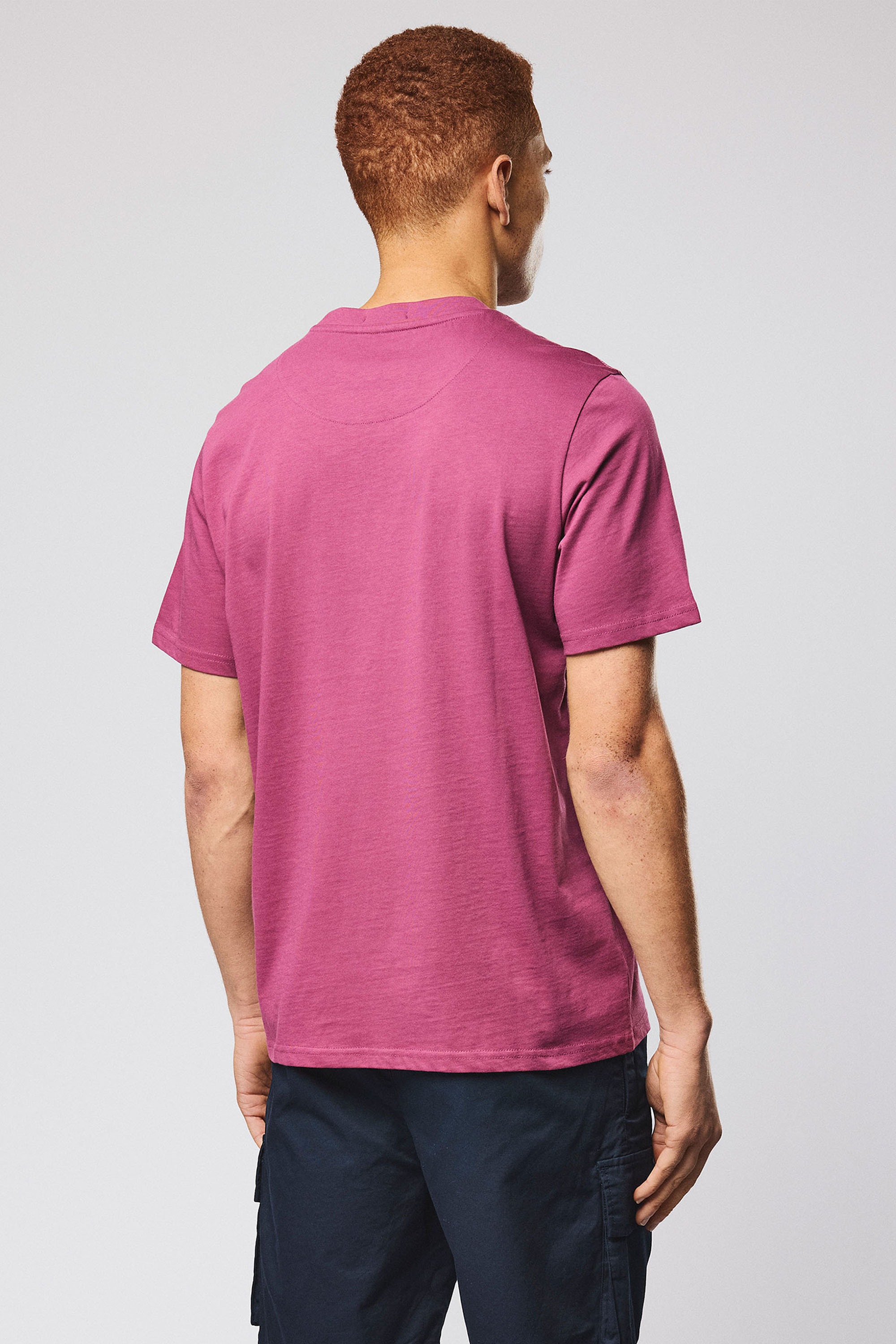 Weekend Offender Millergrove Wo Print Tee Cherry/Cement M 3