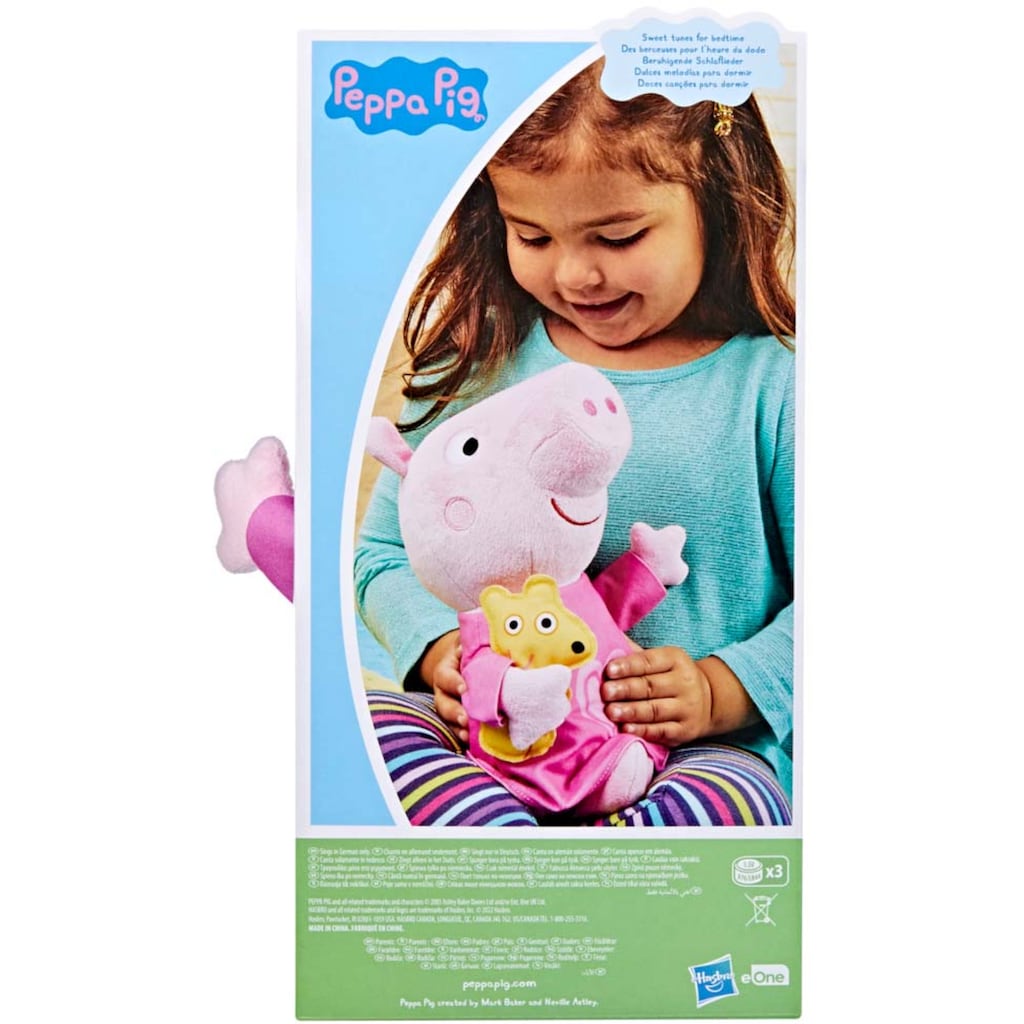 Hasbro Plüschfigur »Peppa Pig - Schlummermusik Peppa«