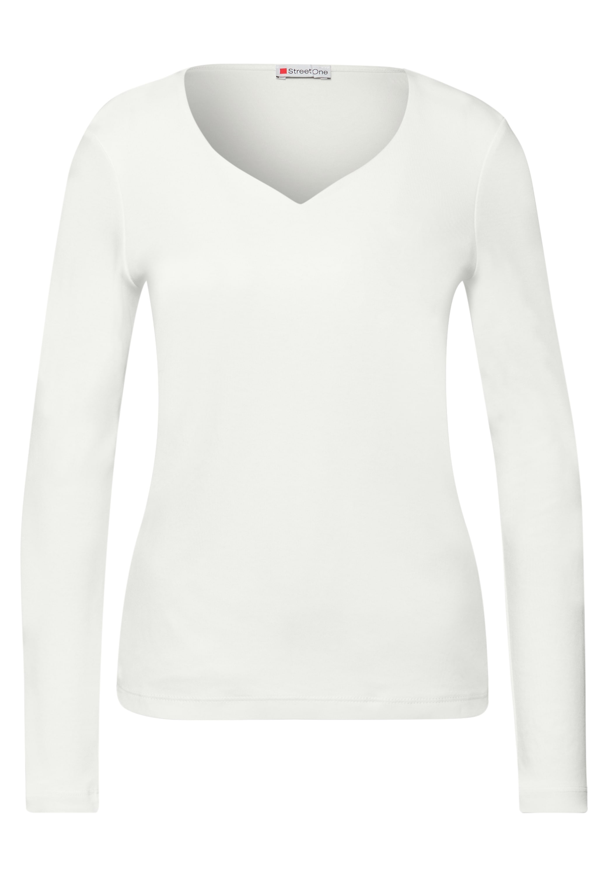 STREET ONE Langarmshirt im soften Baumwoll-Mix