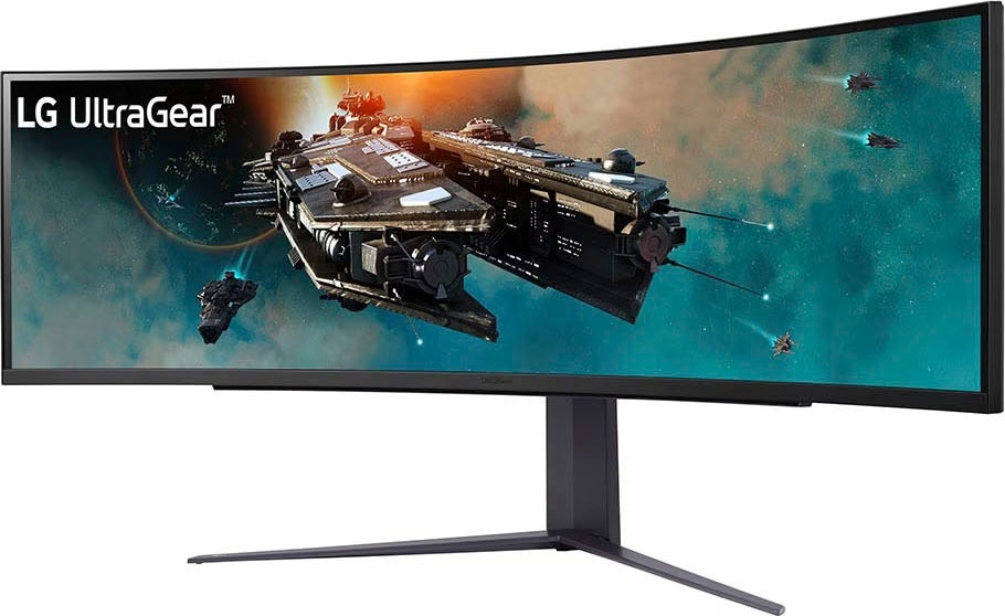 LG Curved-Gaming-Monitor »49GR85DC«, 124 cm/49 Zoll, 5120 x 1440 px, DQHD, 1 ms Reaktionszeit, 240 Hz