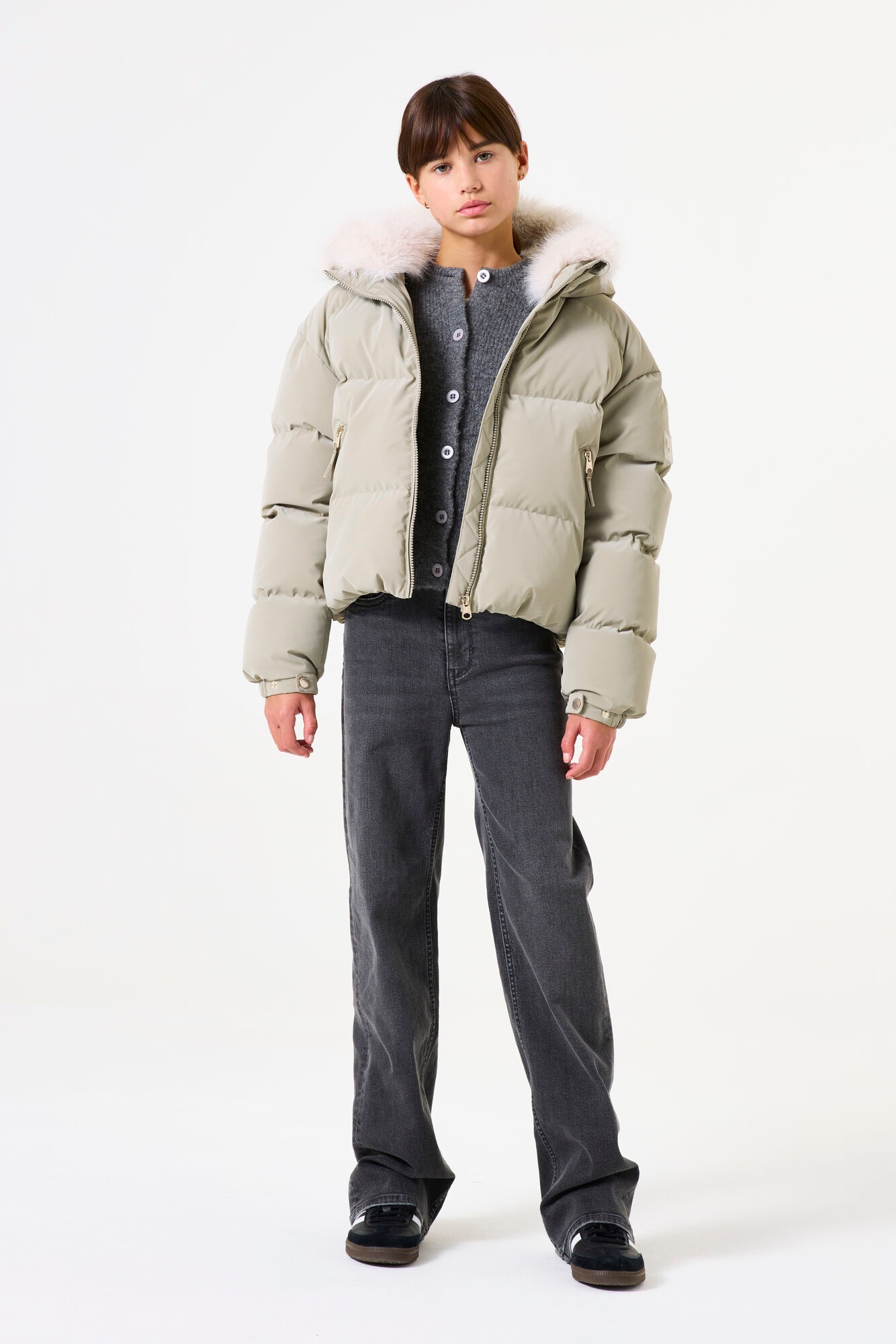 Thumbnail - Garcia Steppjacke mit Kapuze mit Kapuze for GIRLS