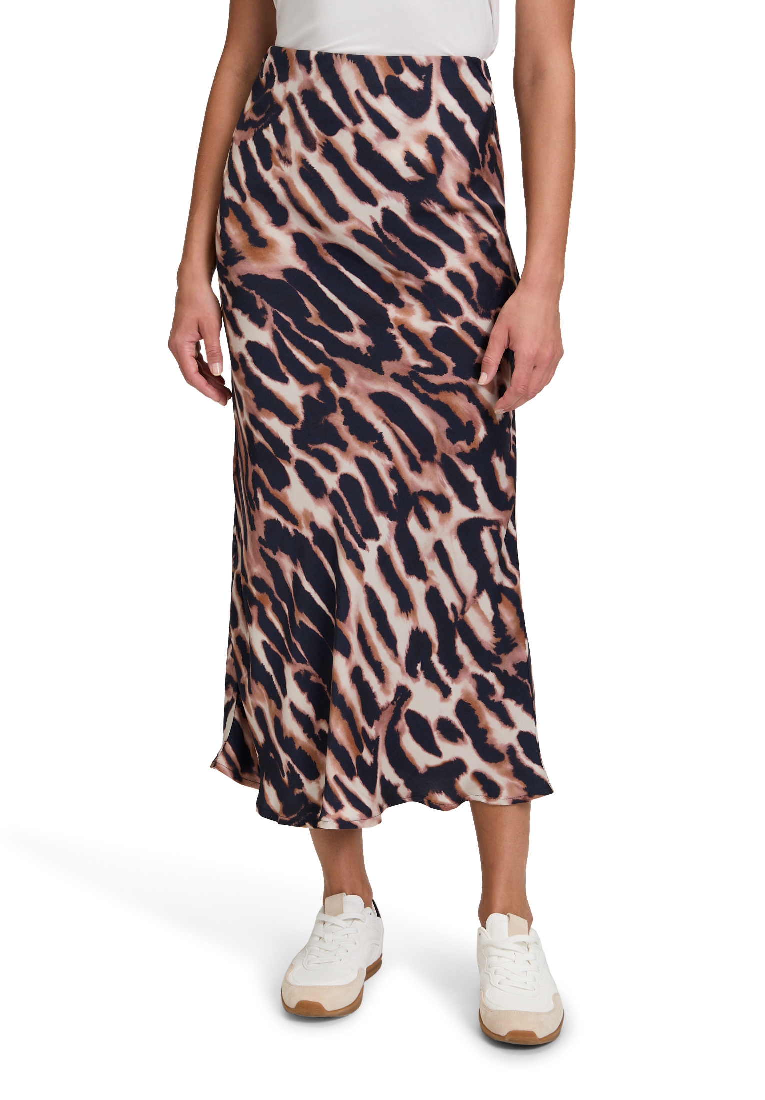 Betty Barclay Maxirock "Betty Barclay Satinrock unifarben" günstig online kaufen