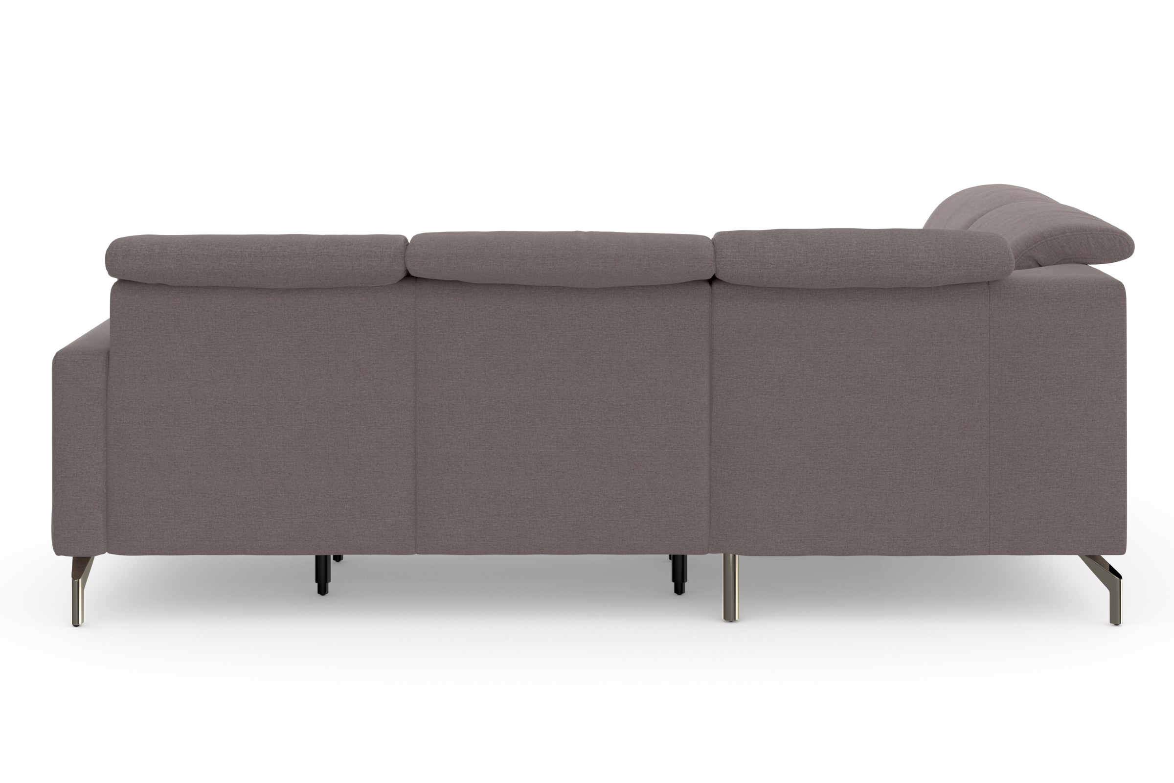 sit&more Ecksofa »Bailando L-Form«, wahlweise mit Kopfteilverstellung und Vorziehsitz, motorisch
