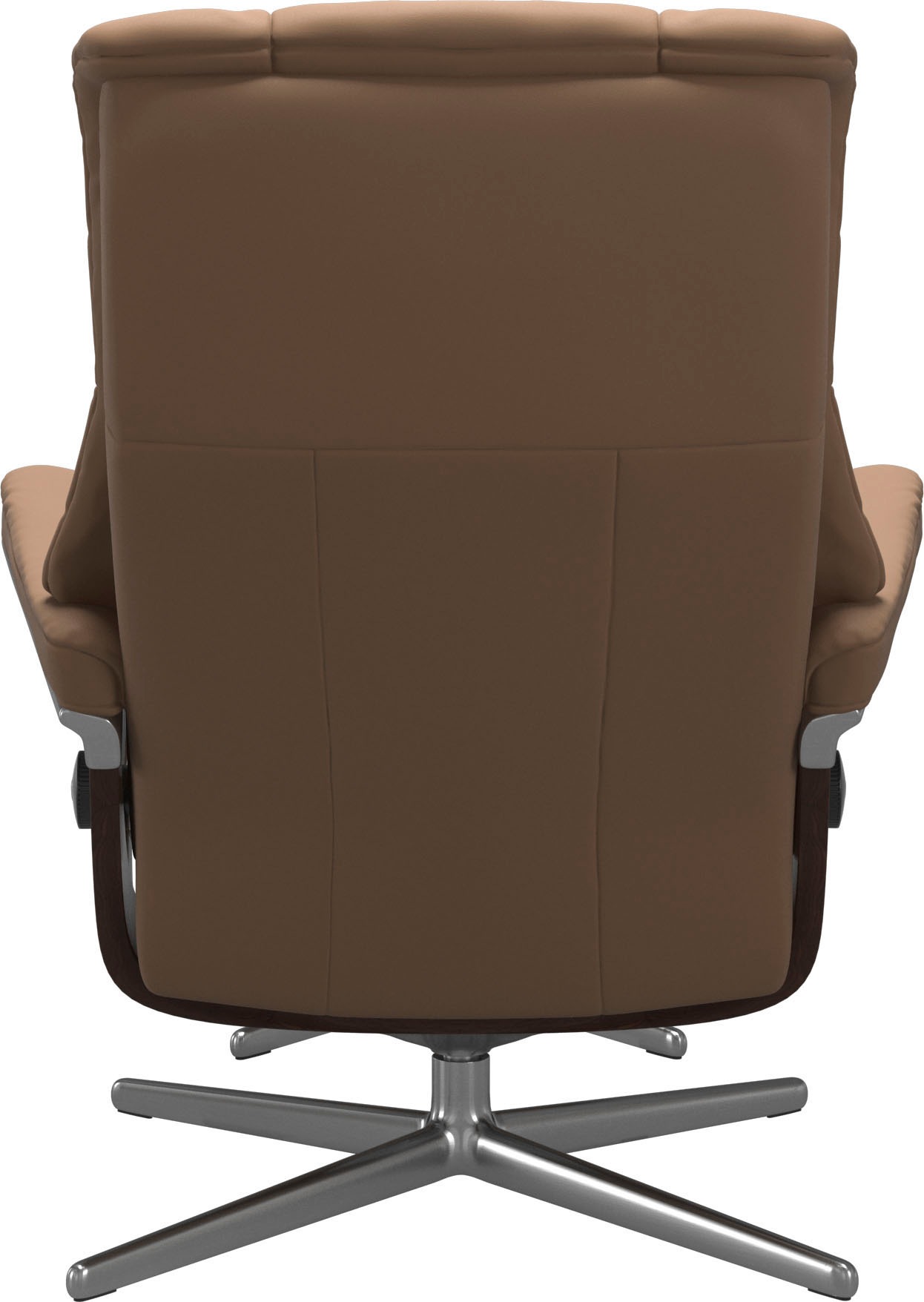 Stressless® Fußhocker »Mayfair«, mit Cross Base, Größe S, M & L, Holzakzent Braun