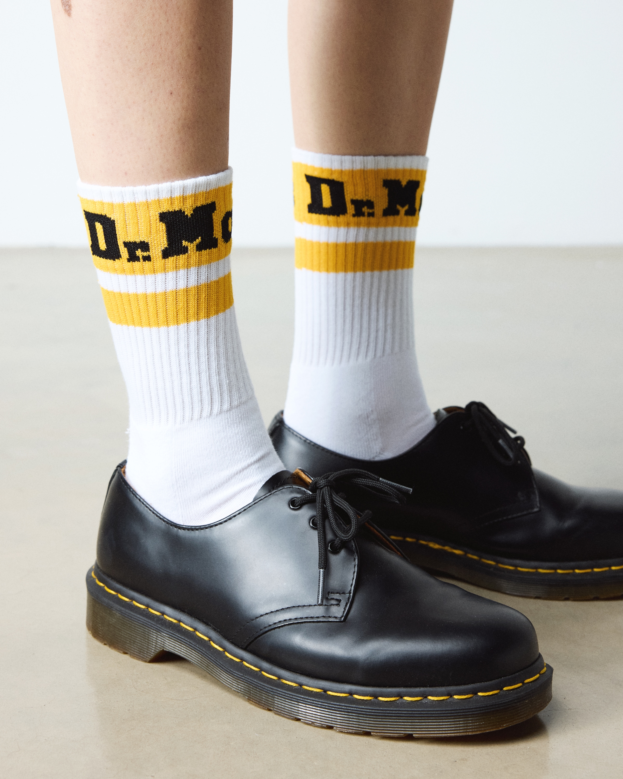 DR. MARTENS Socken »Athletic Logo Organic Cotton Blend Socken« 1 Paar tlg. mit vertärktem Fersen- und Zehenbereich, druckfreier Bund