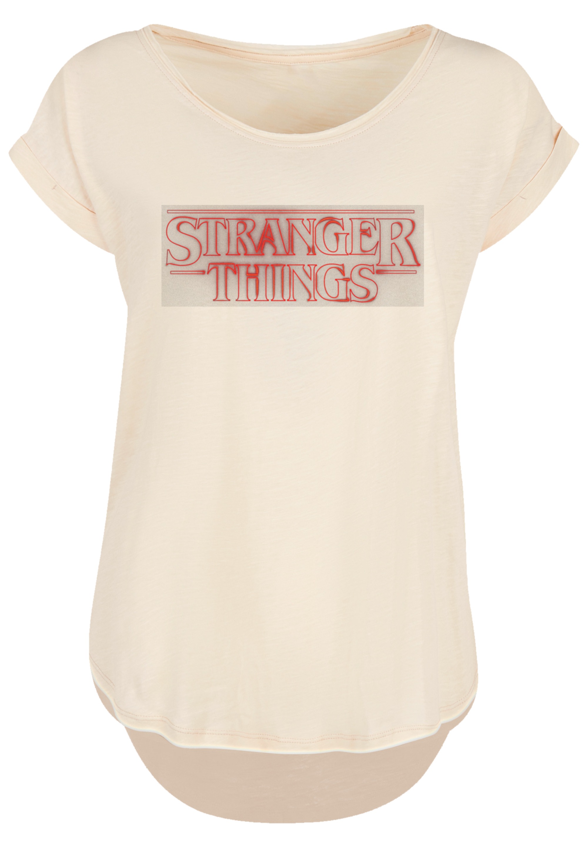 F4NT4STIC T-Shirt »Stranger Things Glow Logo Netflix TV Series«, Premium Qualität