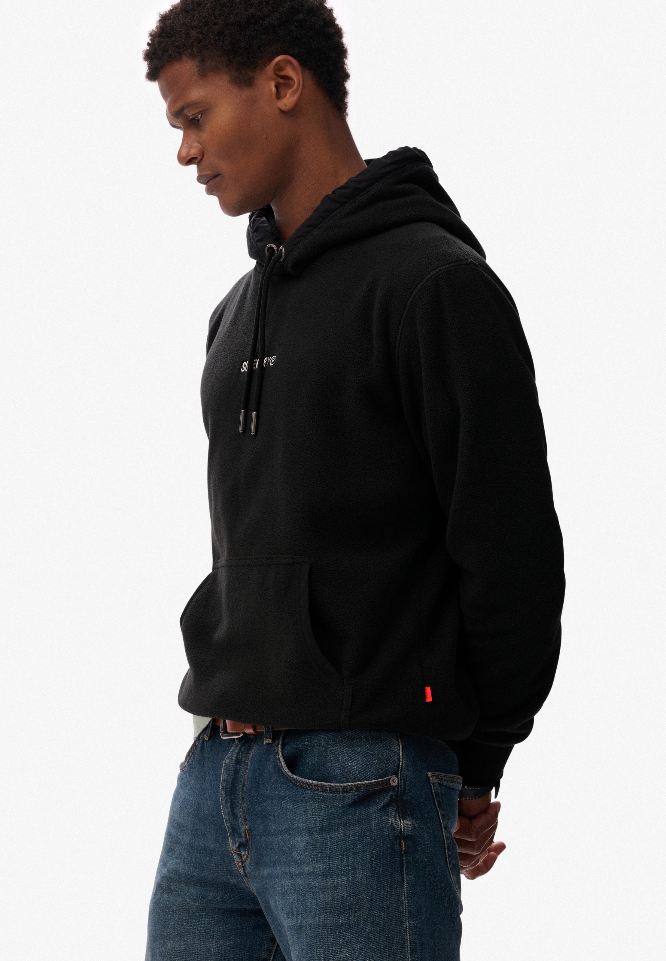 Superdry Kapuzensweatshirt "MICRO LOGO FLEECE HOOD" günstig online kaufen