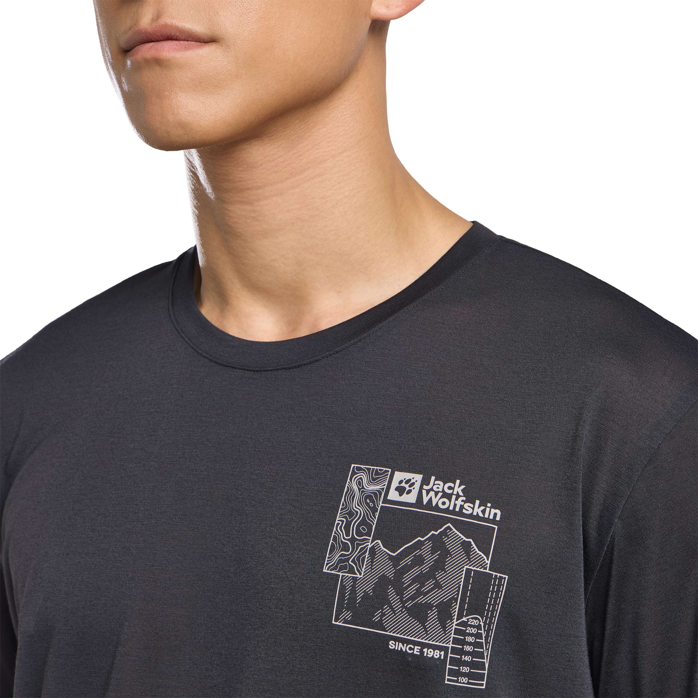 Jack Wolfskin T-Shirt »VONNAN GRAPHIC T M«