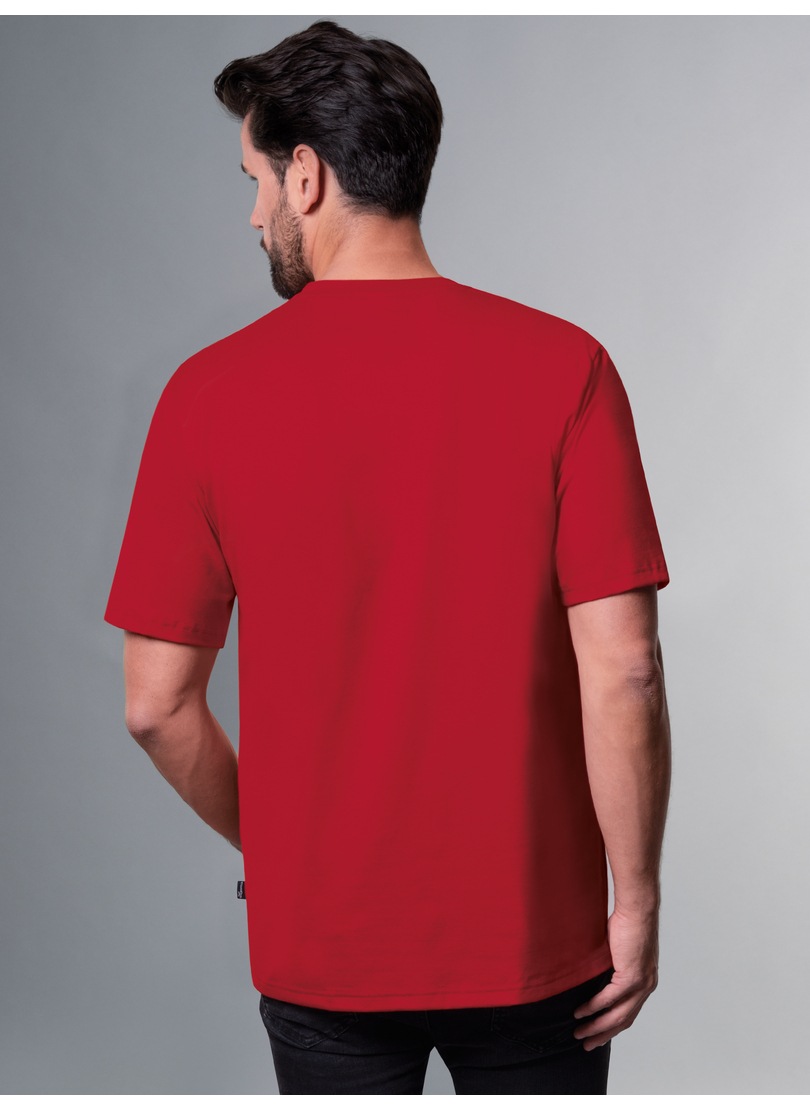 Trigema T-Shirt »TRIGEMA Spruch Shirt | BAUR mit Affen-Print« lustigem für ▷