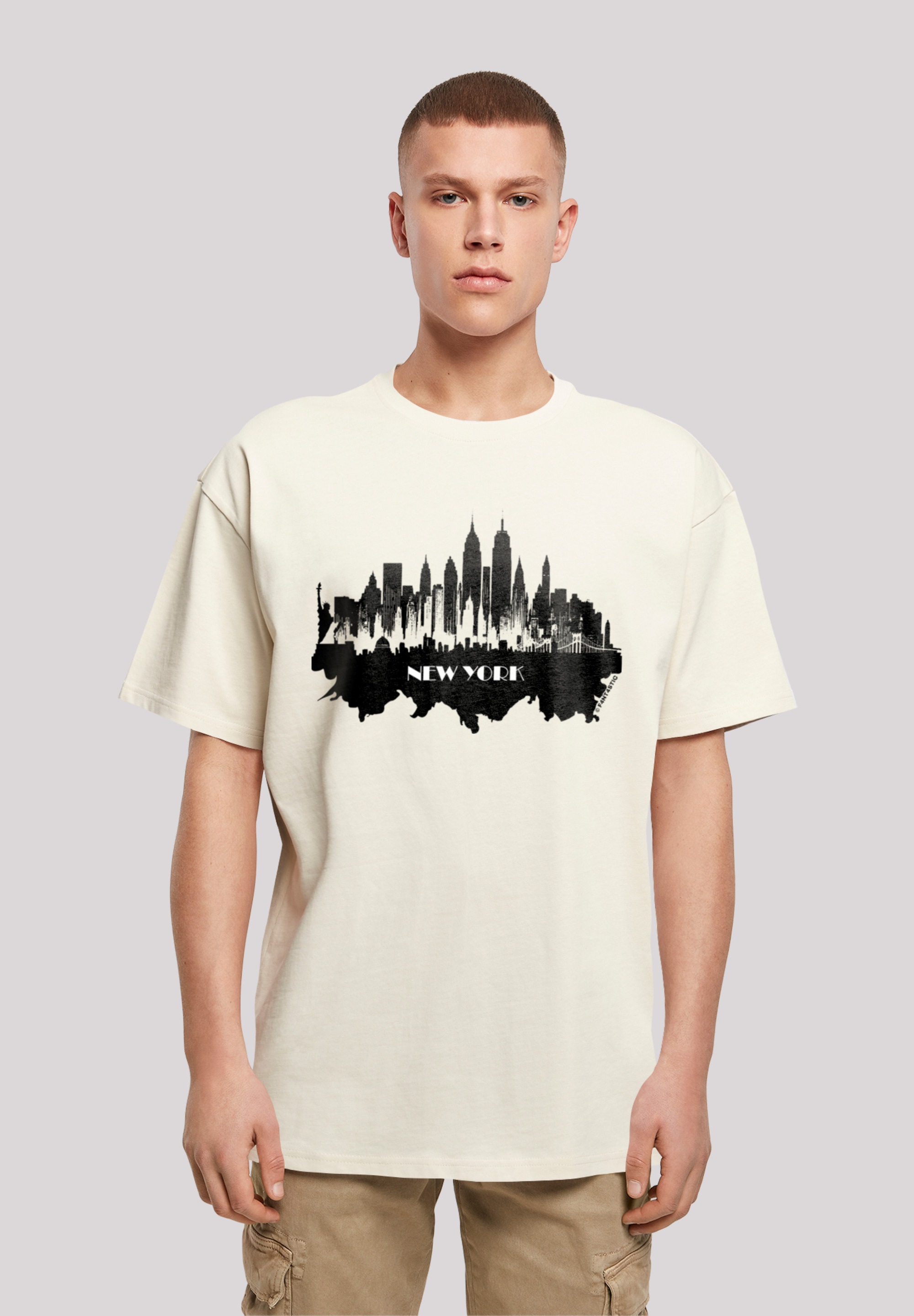 bestellen T-Shirt F4NT4STIC »Cities | skyline«, Print New - BAUR York Collection ▷