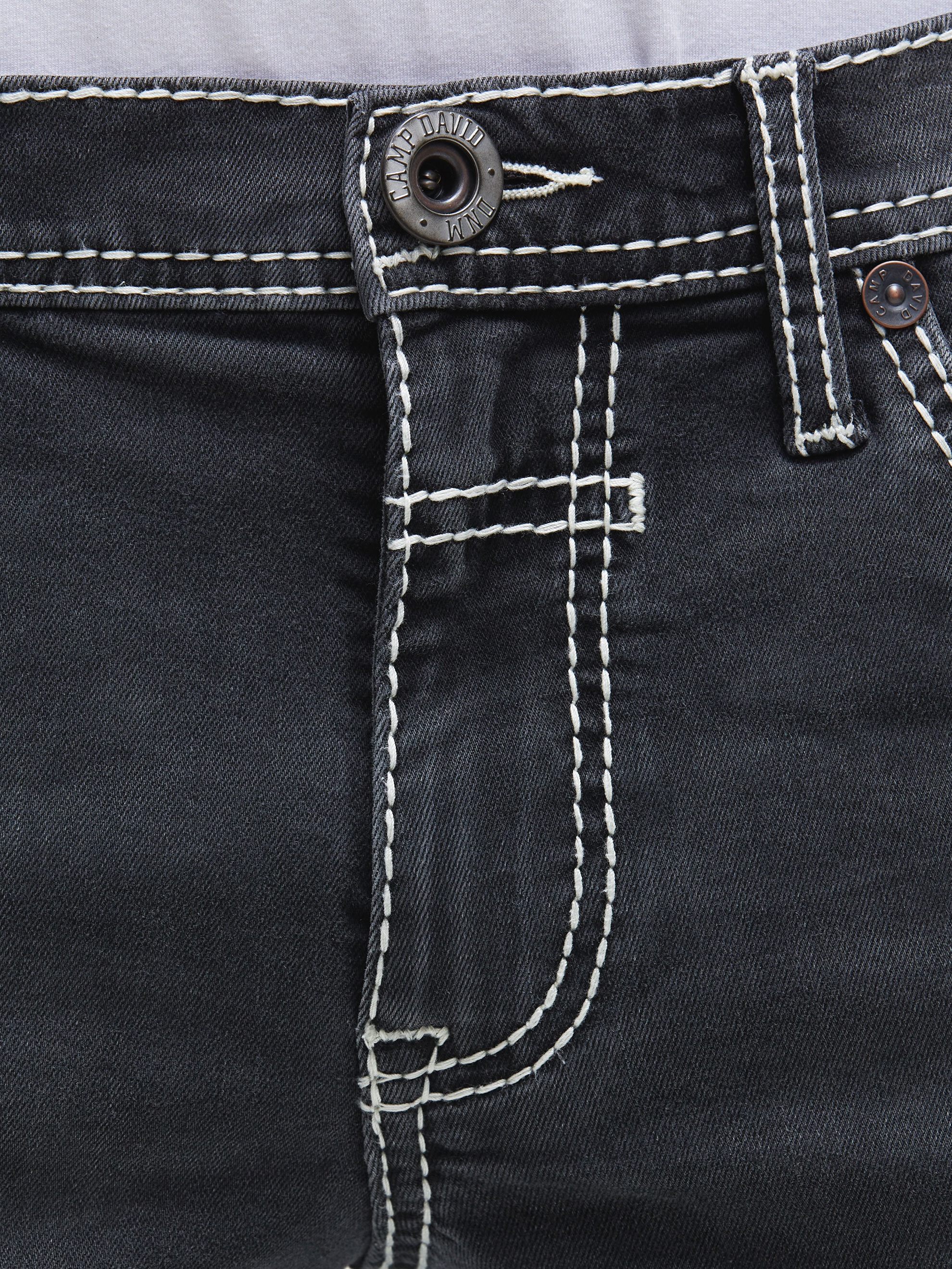 CAMP DAVID Regular-fit-Jeans mit normaler Leibhöhe