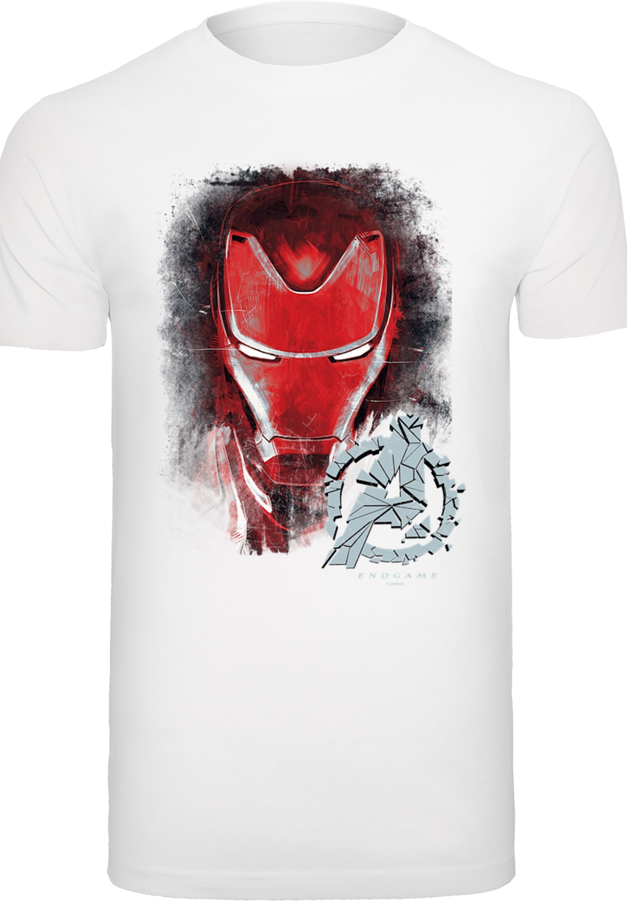 F4NT4STIC T-Shirt »Marvel Avengers Endgame Iron Man Brushed«, Herren,Premium Merch,Regular-Fit,Basic,Logo Print