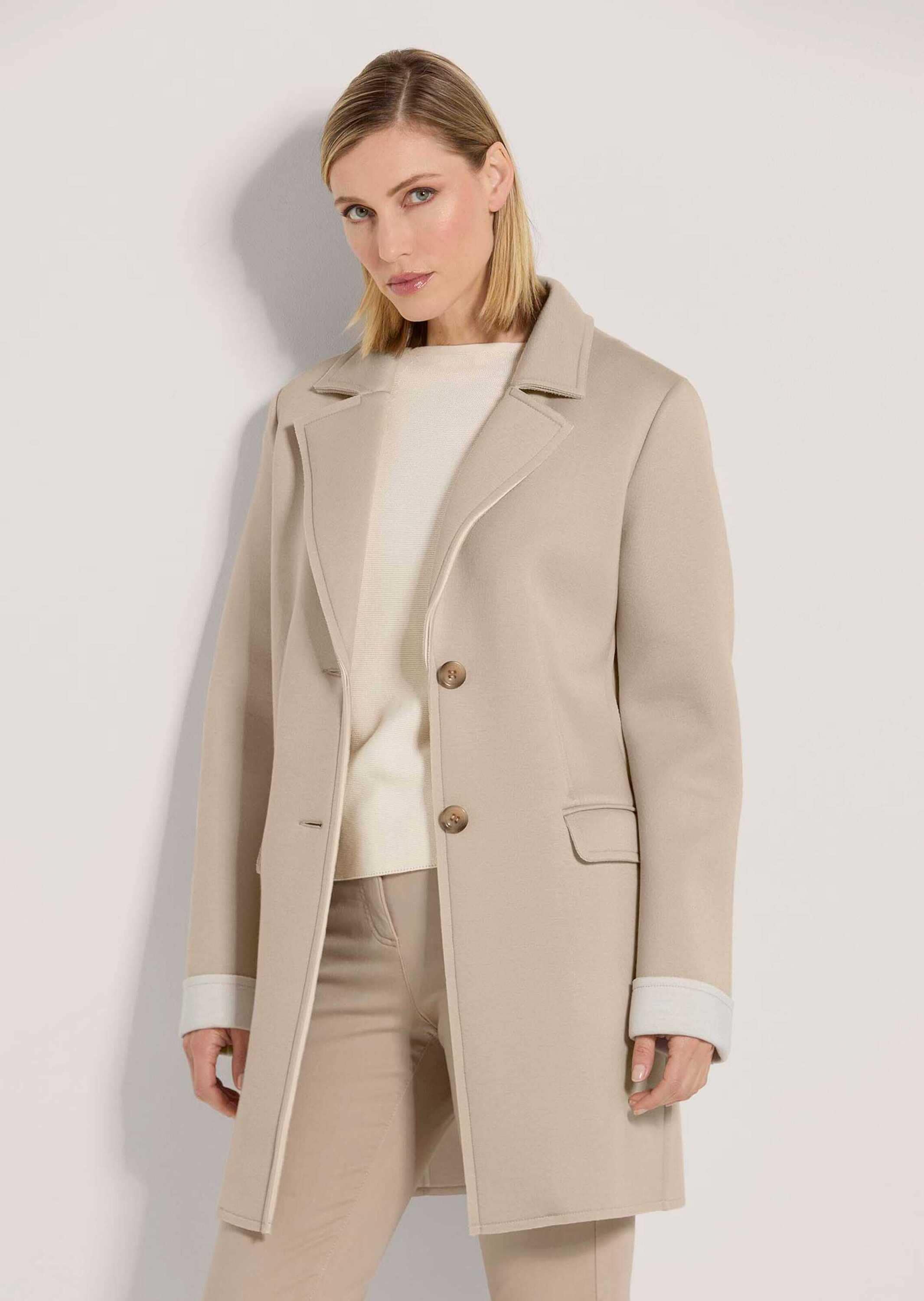MADELEINE Kurzjacke »Jacke Longjacke aus zweilagigem Jersey«