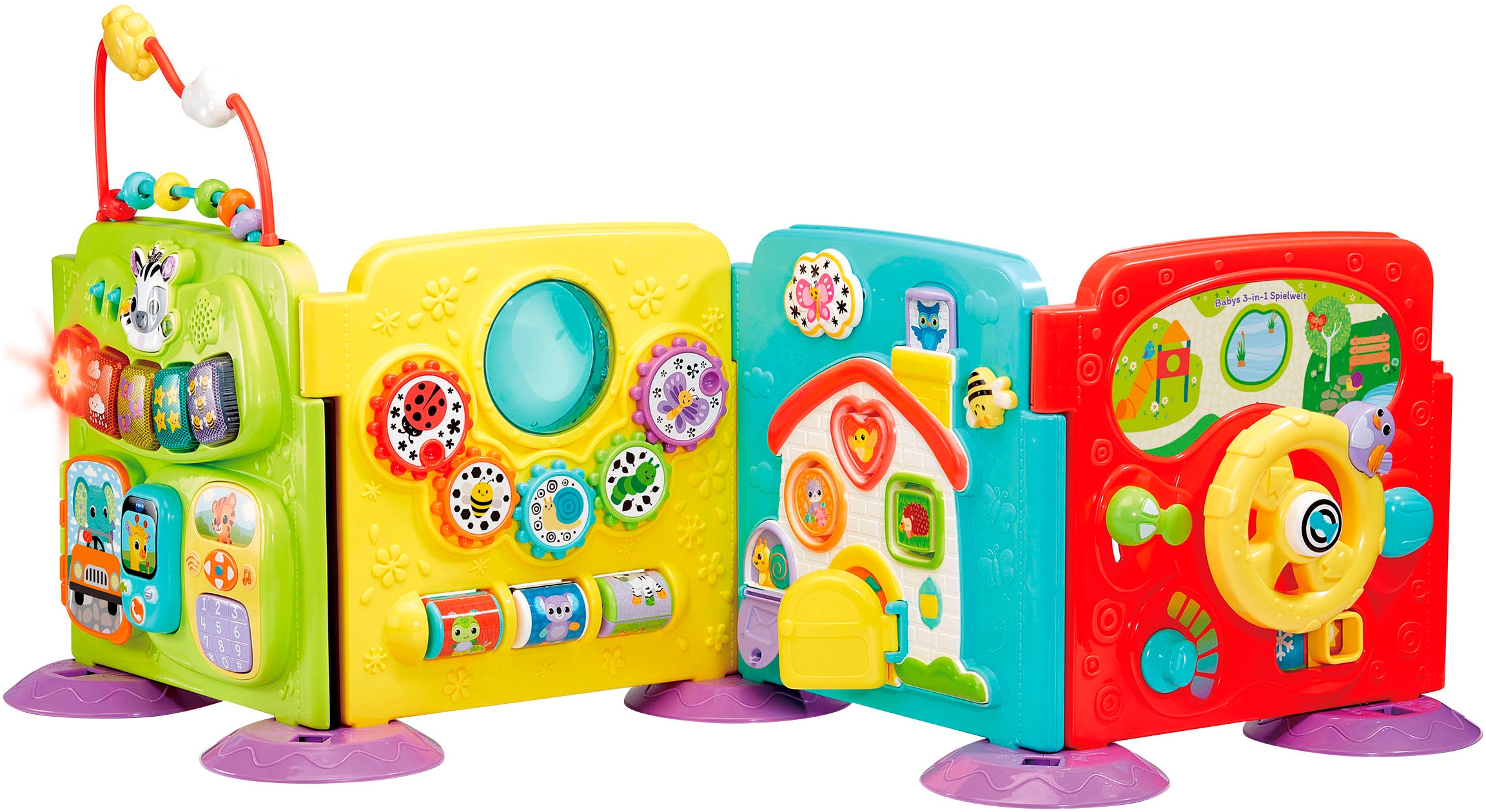 Vtech® Lernspielzeug »Babys 3-in-1 Spielwelt« mit Licht und Sound