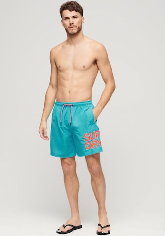 Superdry Badehose »SD-SPORTSWEAR LOGO 17