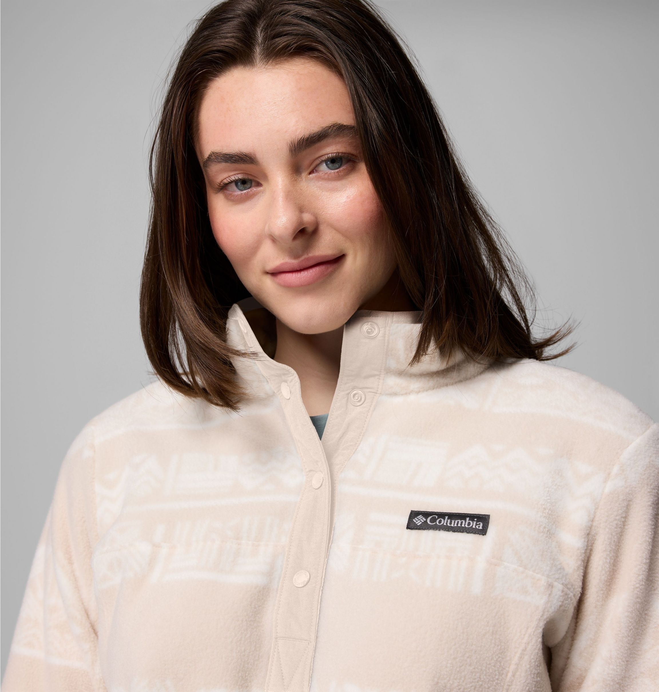Columbia Fleecepullover »BENTON SPRINGS PRINTED 1/2 SNAP«, (1 tlg.)