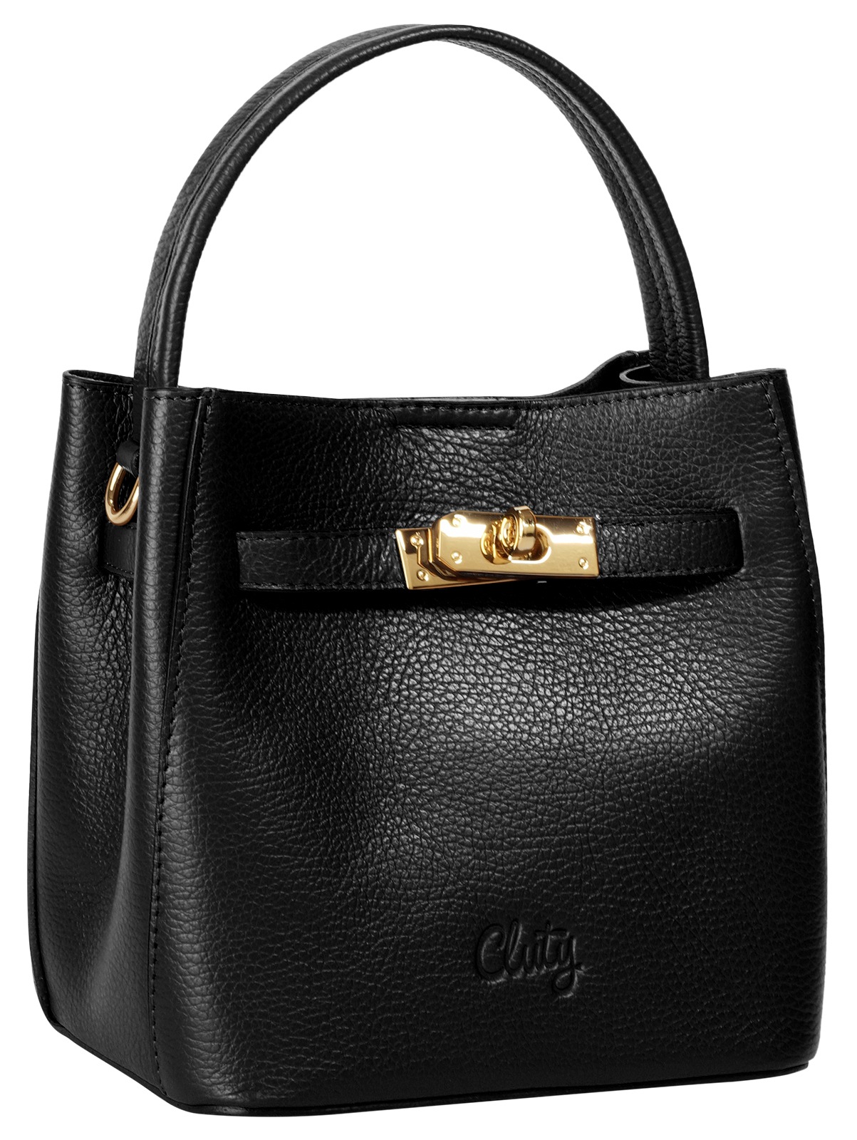 Cluty Umhängetasche echt Leder, Made in Italy günstig online kaufen