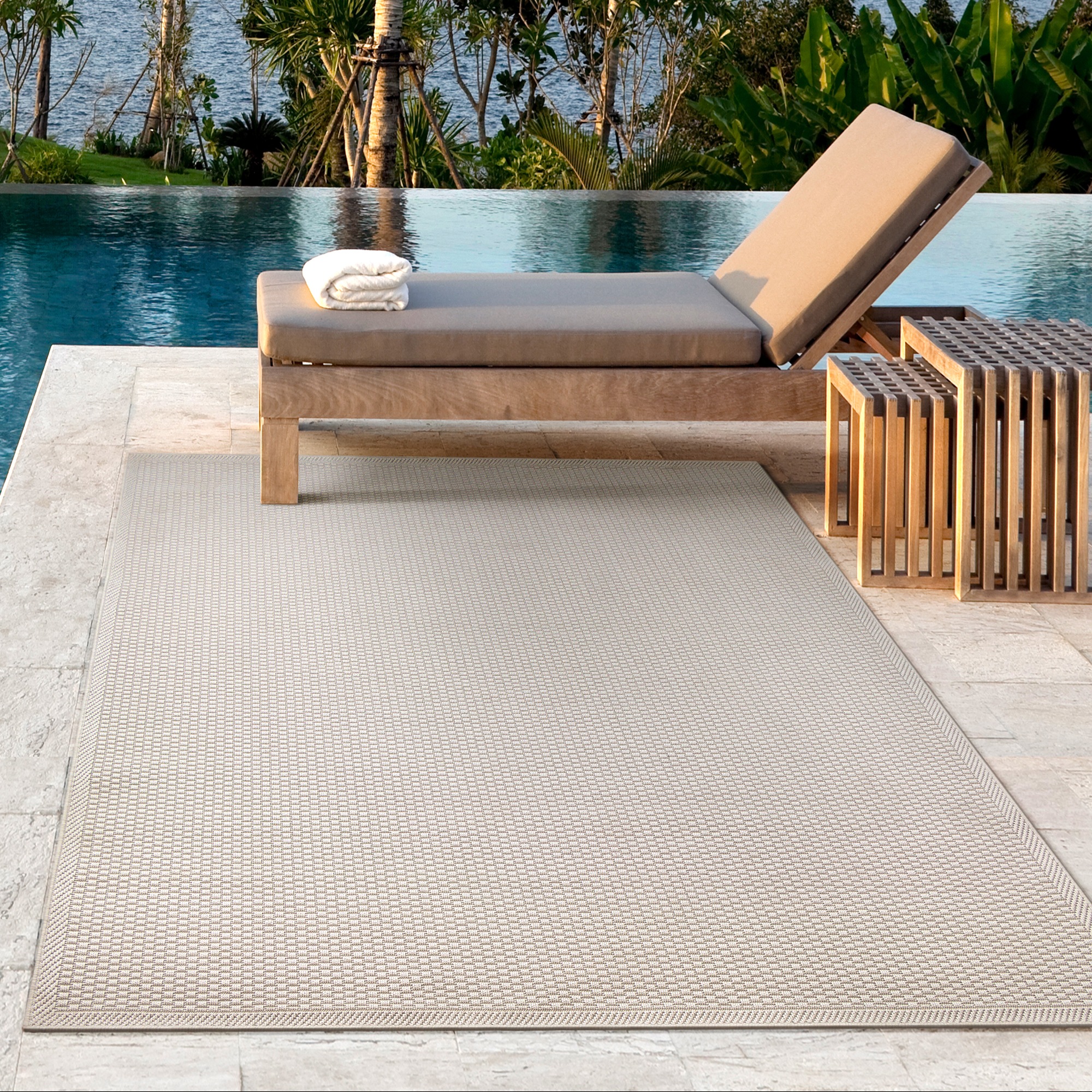 the carpet Teppich "Toulose" rechteckig 1 mm Höhe moderner robuster In und günstig online kaufen