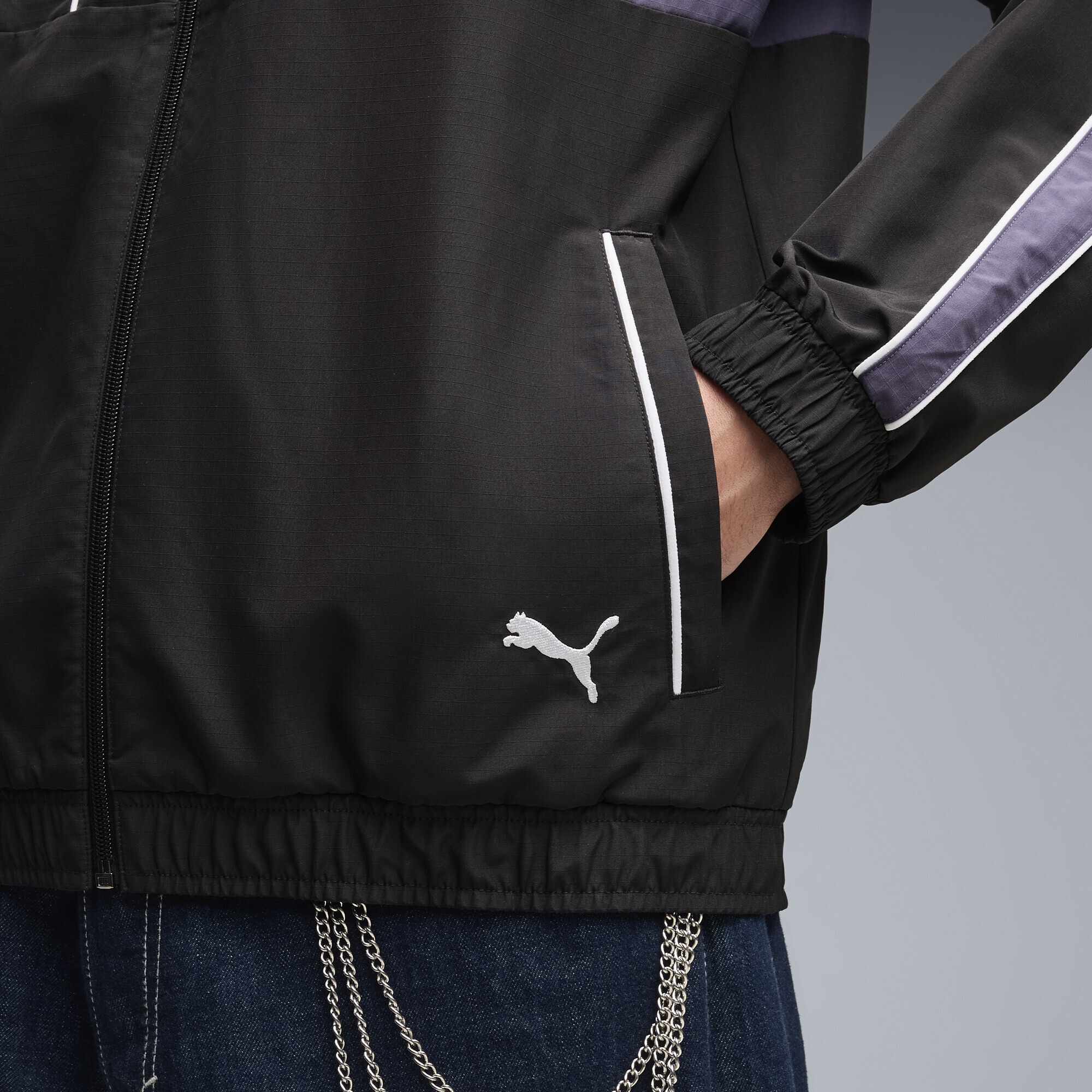 PUMA Trainingsjacke »T7 Relaxed Gewebte Trainingsjacke Herren«