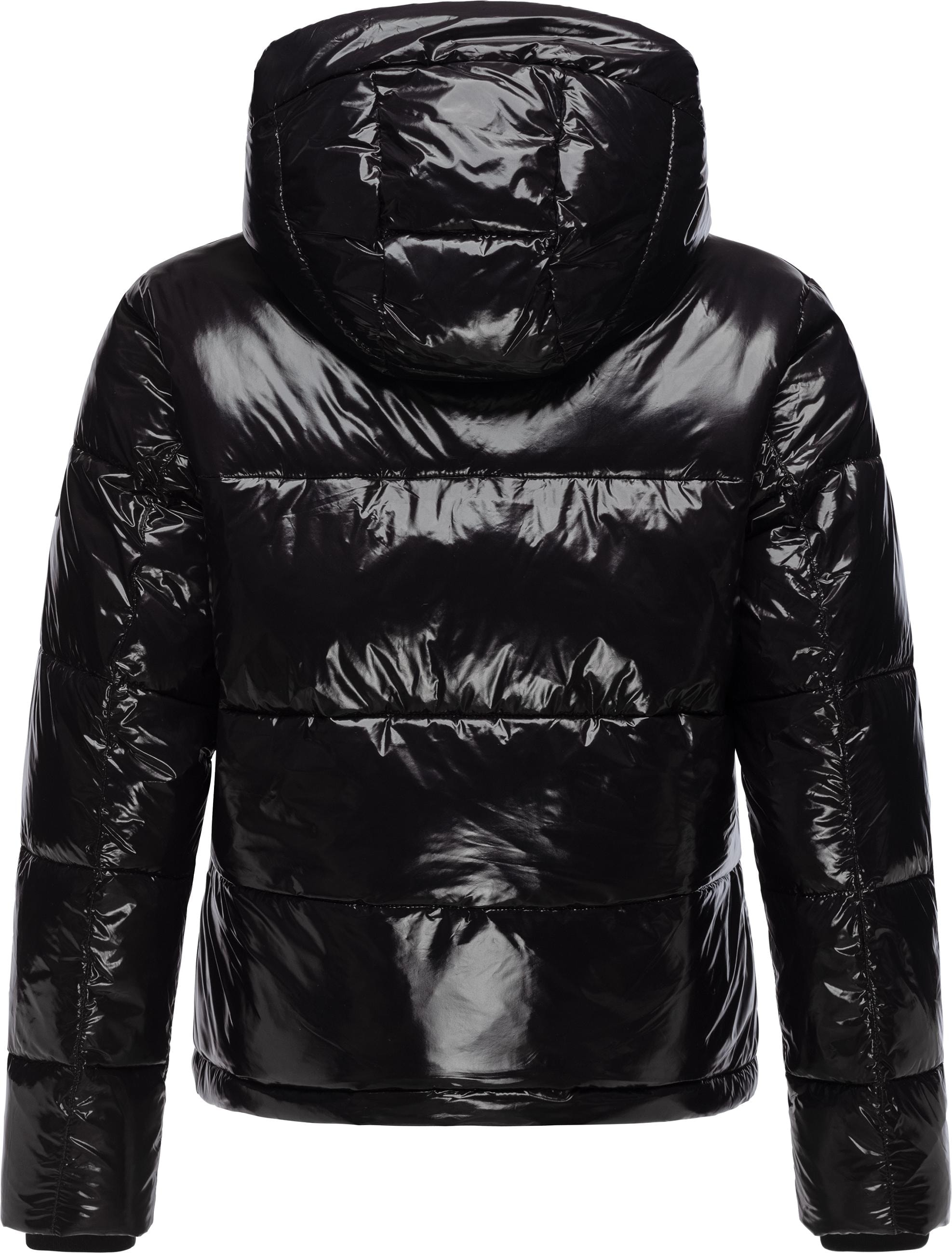 Ragwear Steppjacke »Roobie«, mit Kapuze, super stylische, gänzende Damen Winterjacke