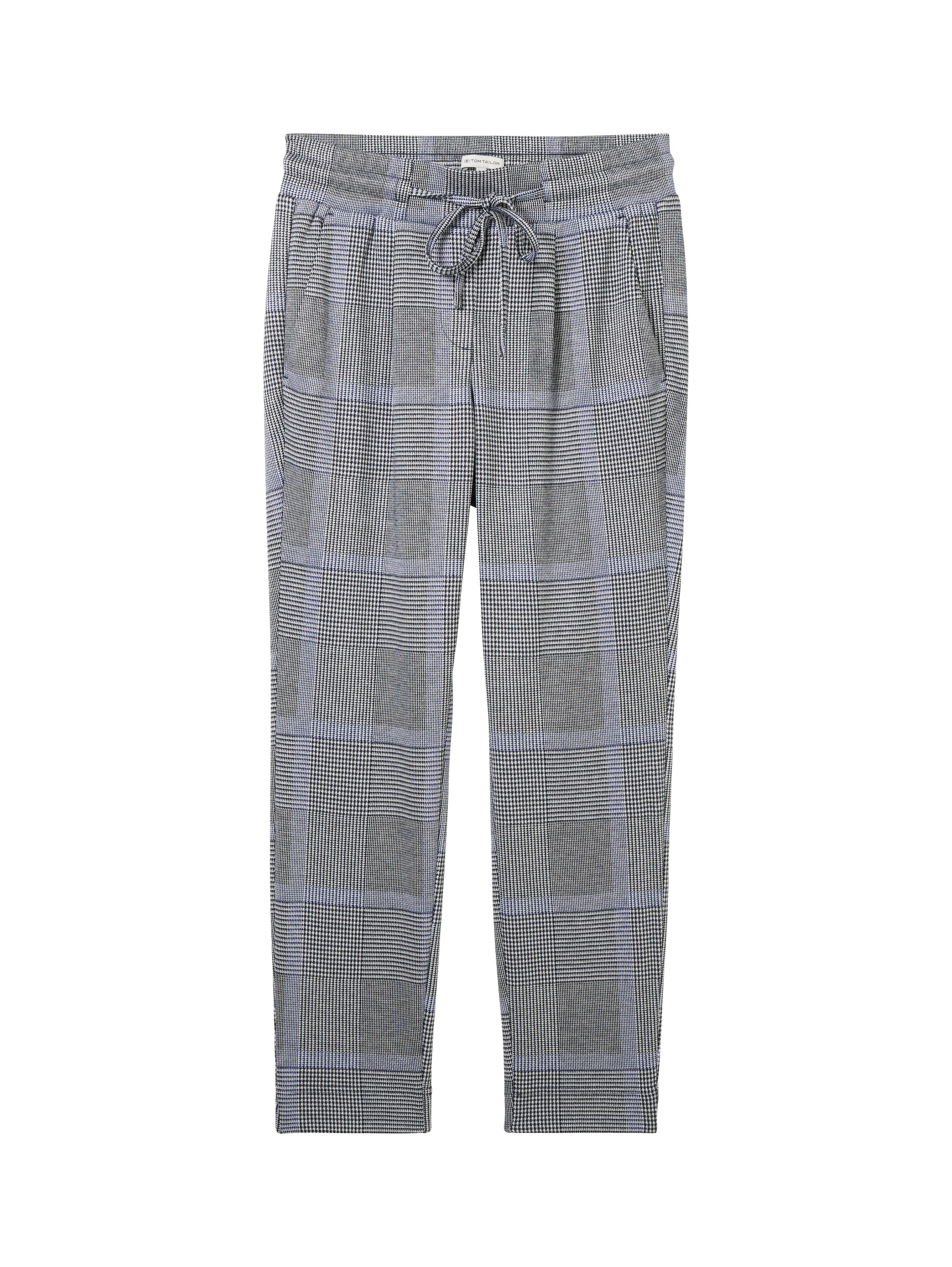 TOM TAILOR Jogger Pants, mit Karomuster