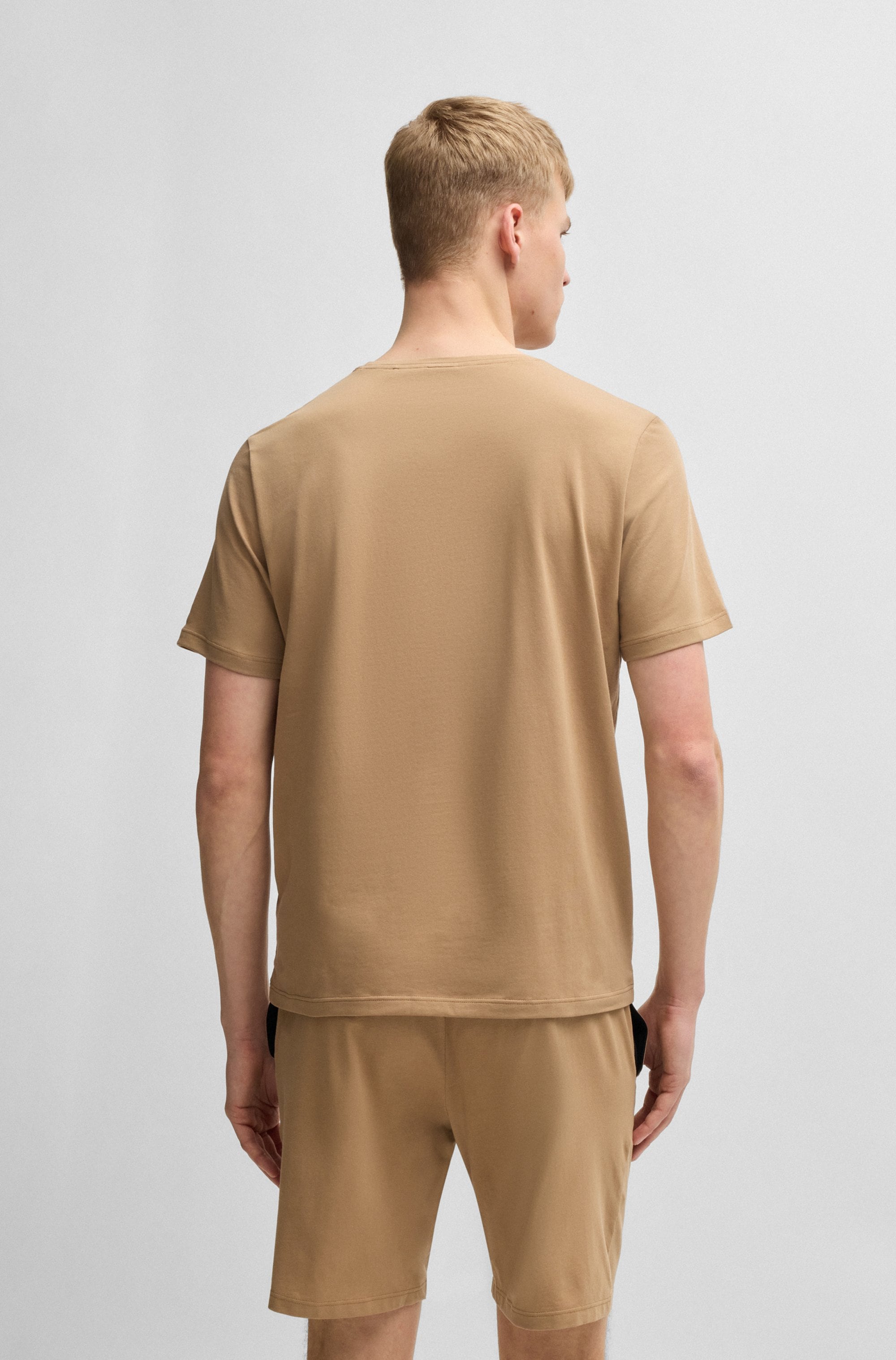 BOSS T-Shirt »Mix&Match T-Shirt R«, mit Logostickerei