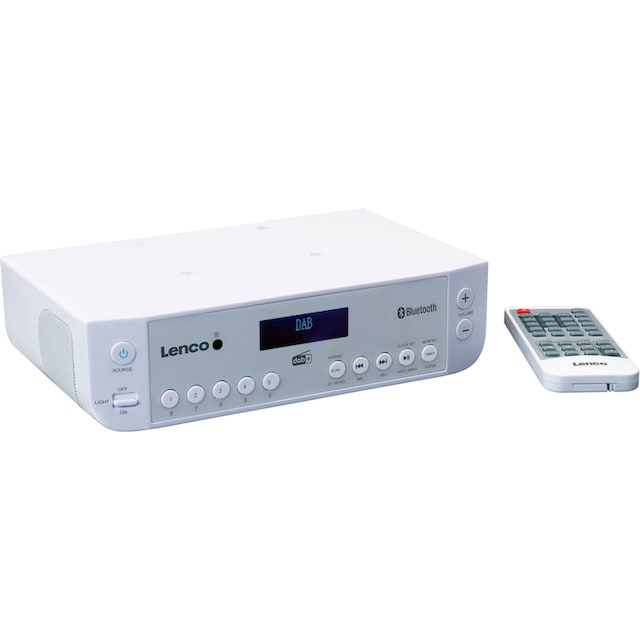 Lenco Küchen-Radio »KCR-200«, (Bluetooth Digitalradio (DAB+)-FM-Tuner mit  RDS) | BAUR