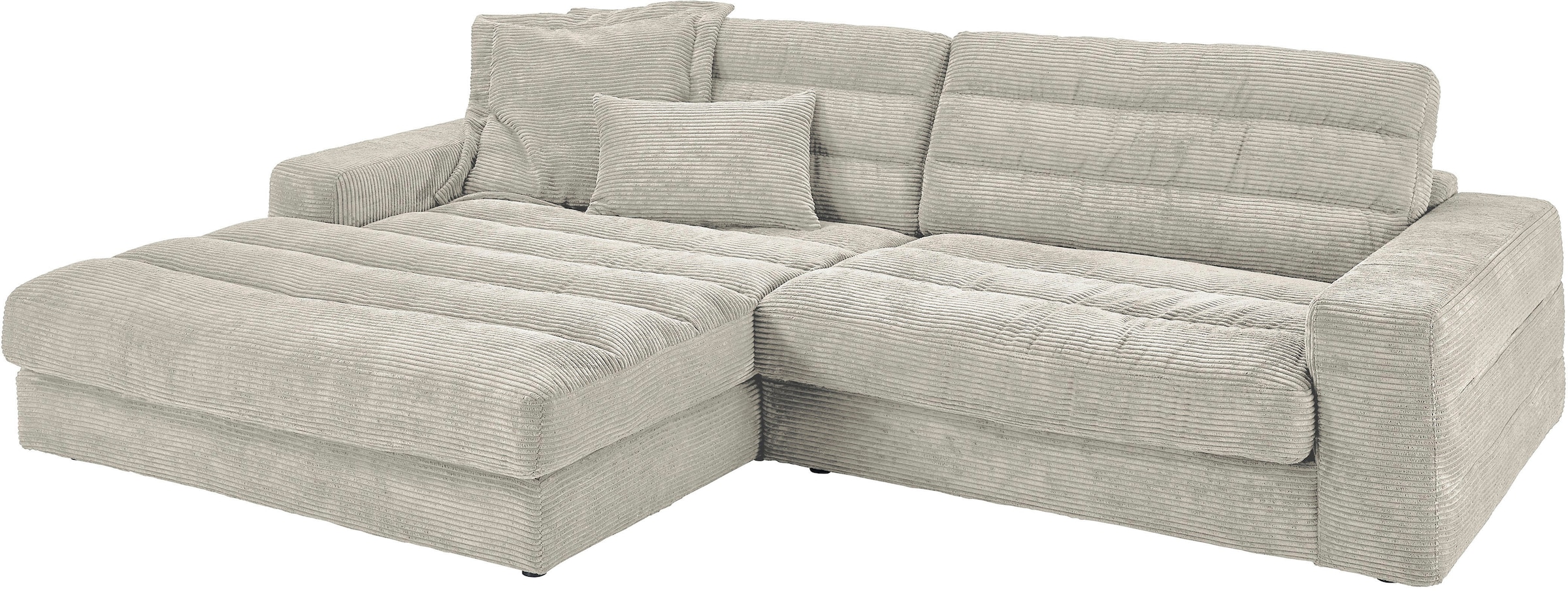 3C Candy Ecksofa "Stripes Mega-Sofa, bequem und komfortabel, L-Form", Lose günstig online kaufen
