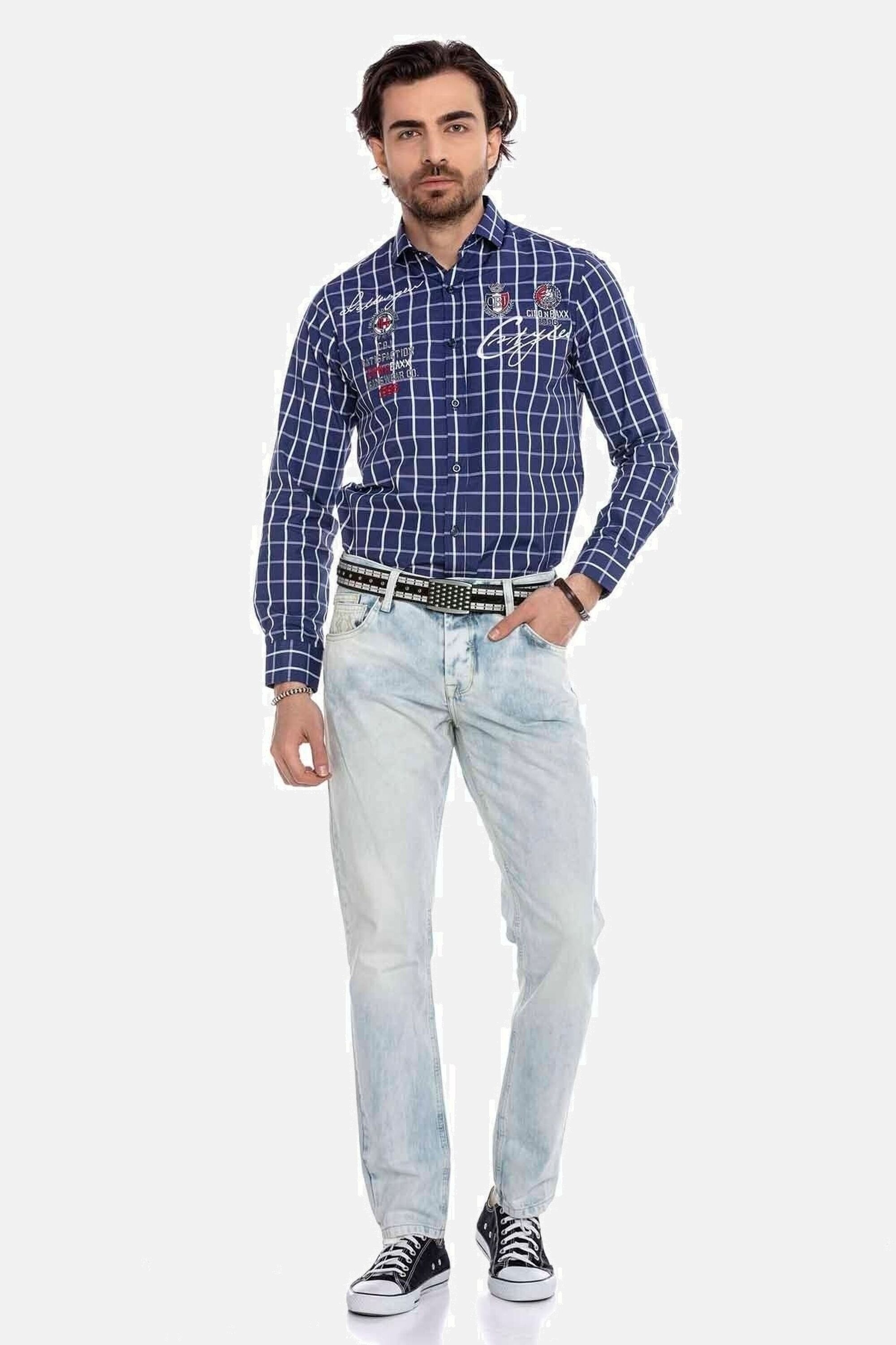 Cipo & Baxx 5-Pocket-Jeans »Jeans«, im Straight Fit
