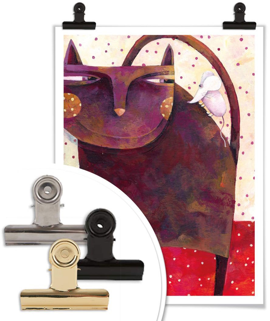 BAUR | Bild, Wandbild, Wandbilder und »Märchen St.), Poster Maus«, Wandposter bestellen Tiere, (1 Wall-Art Poster, Katz