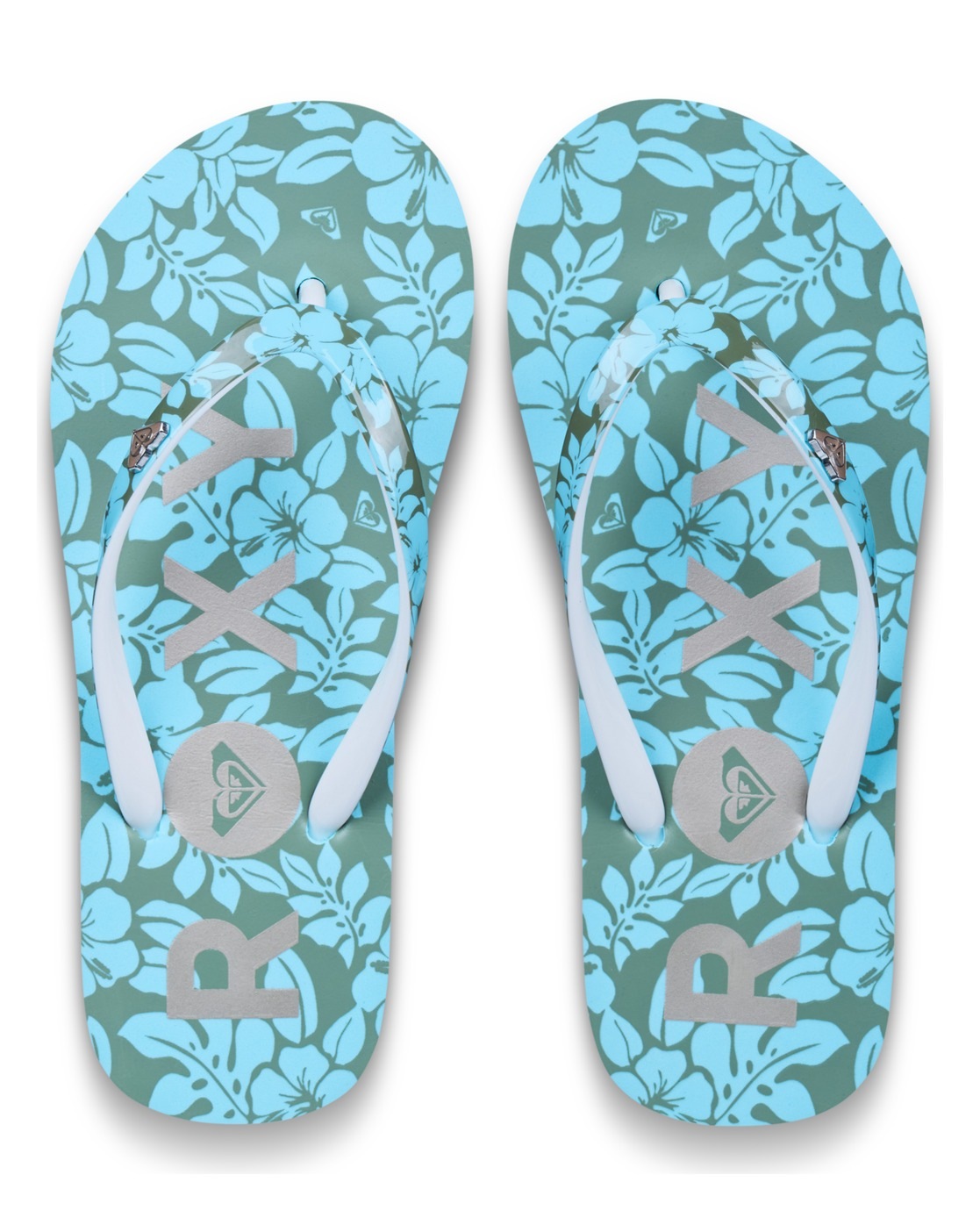 Roxy Rg Pebbles Sandales Gold/Turquoise 31 3