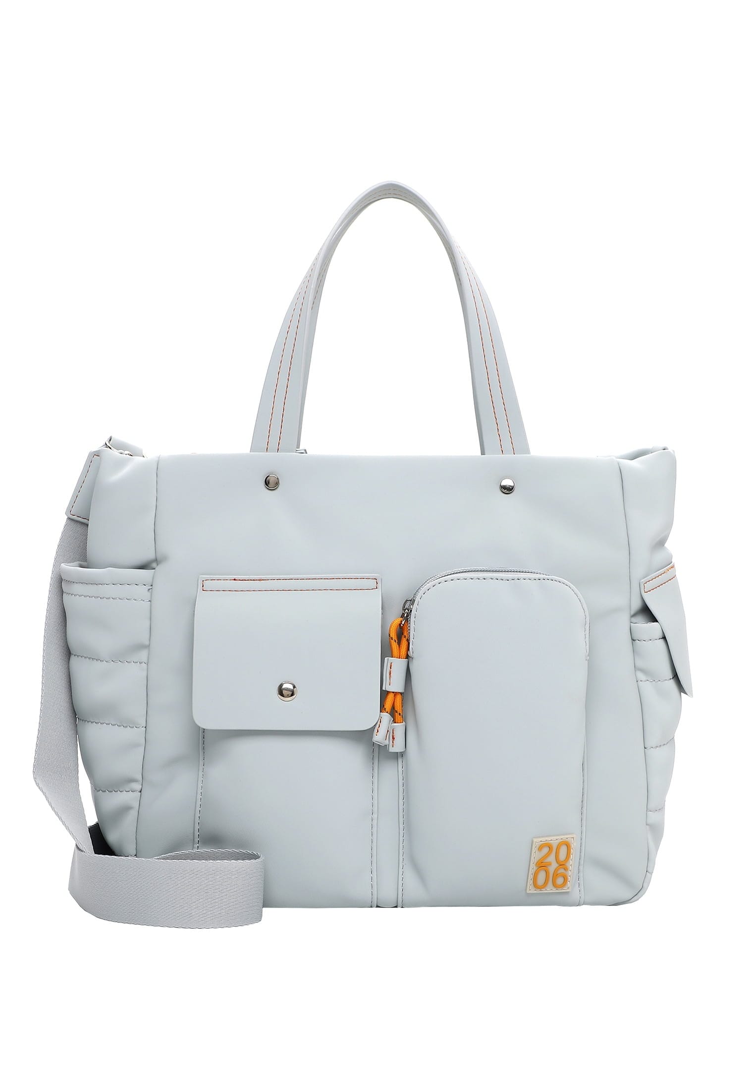 EMILY & NOAH Damen Shopper "Shopper E&N Joeline", blau, Polyurethan, Taschen