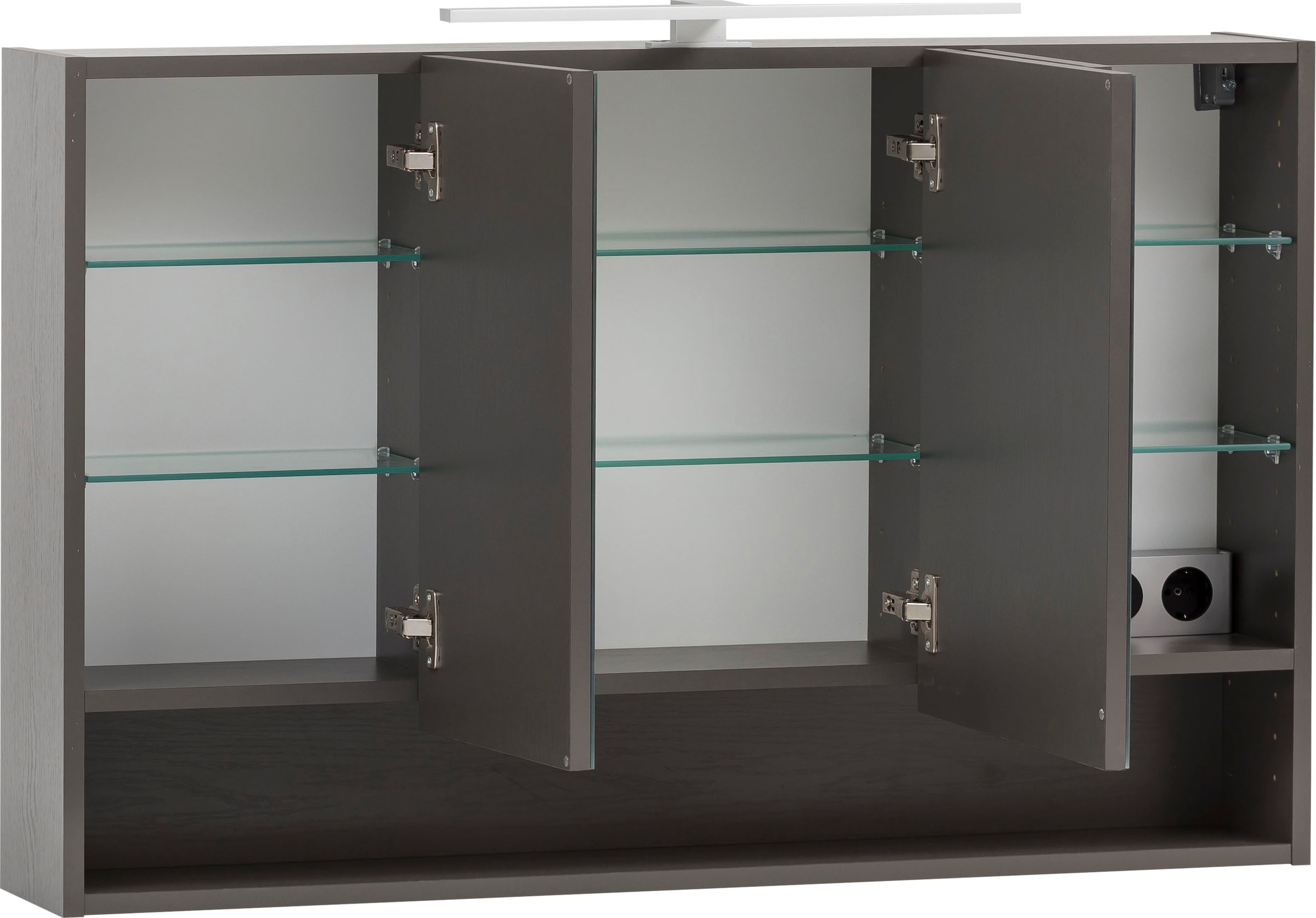 welltime Spiegelschrank »Stubach«, Breite 100 cm