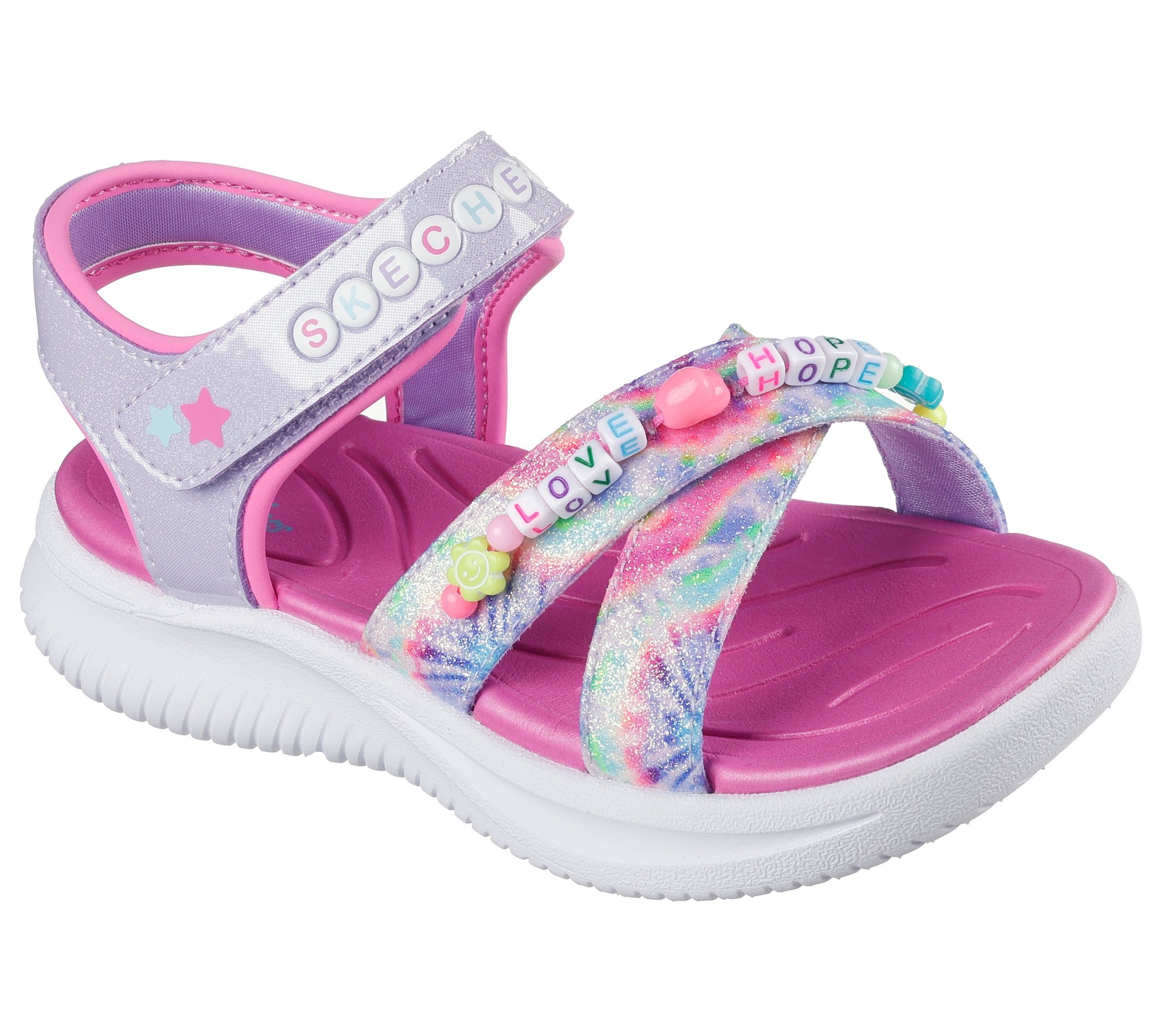 Skechers Jumpsters Sandal Lavender Multi 27 3