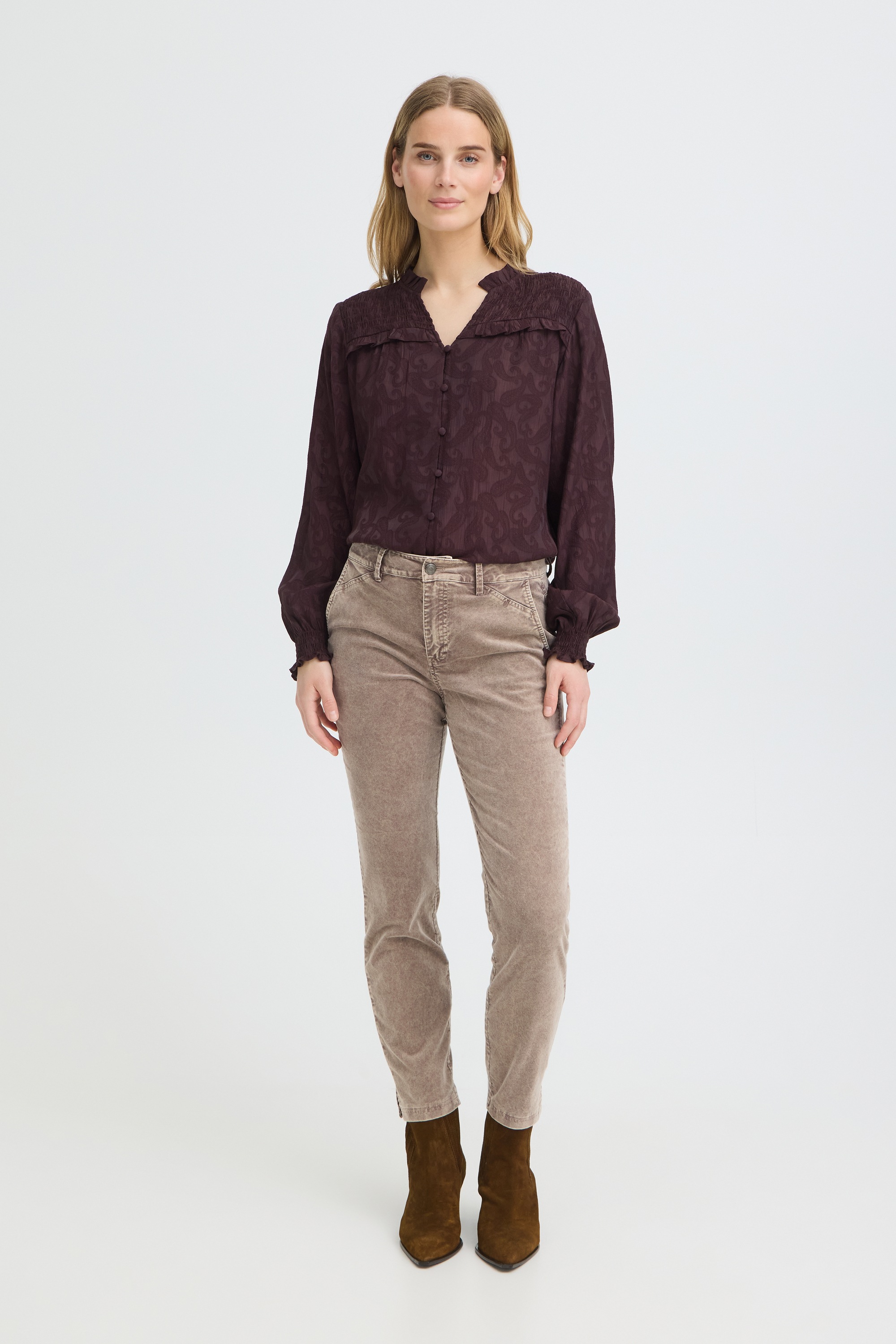 Pulz Jeans Stoffhose »Damen Casual Hose PZFIBA«