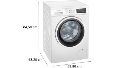 Waschmaschine »WU14UT42«, iQ500, WU14UT42, 9 kg, 1400 U/min