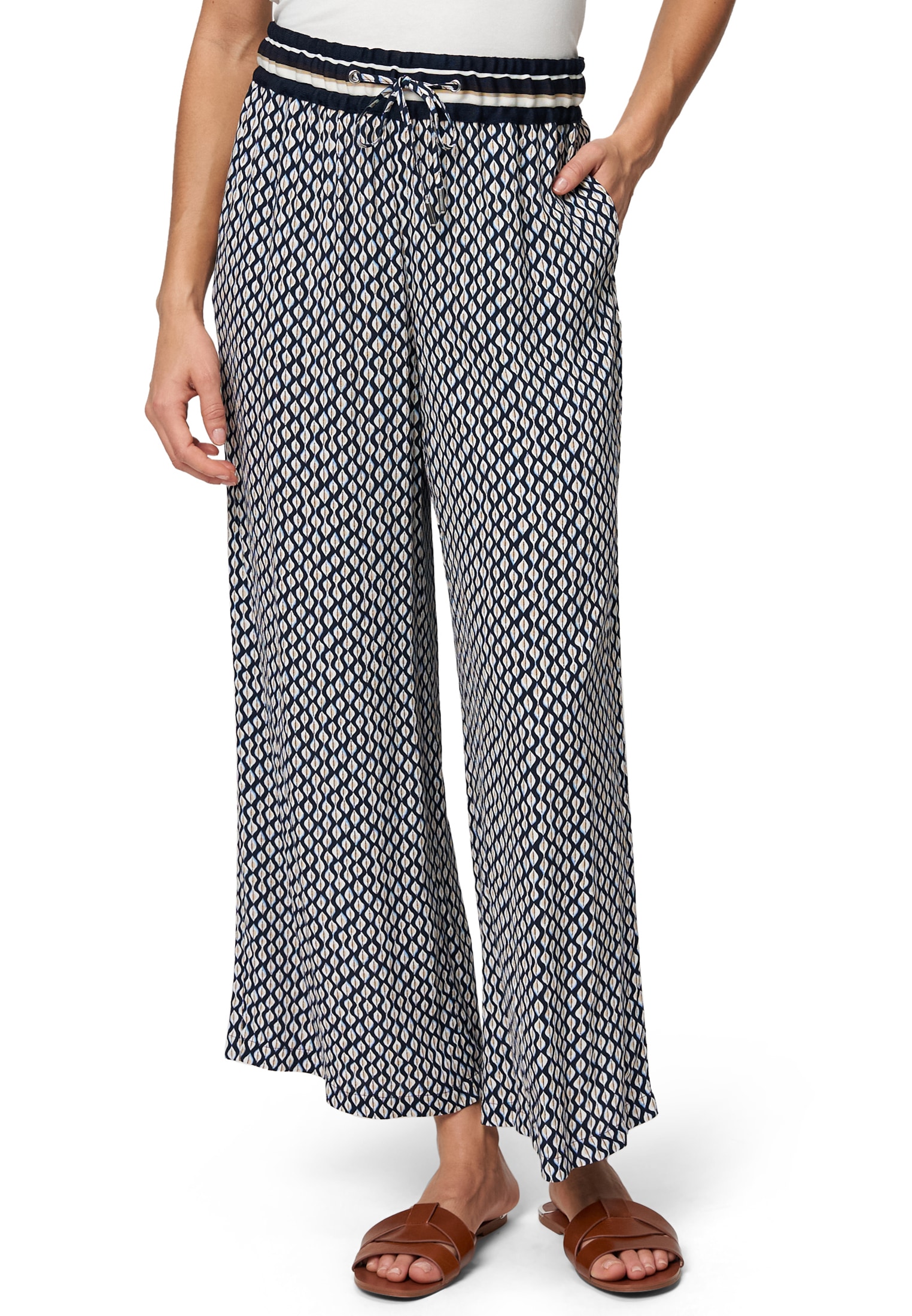 Zero Culotte "zero Damen Culotte mit grafischem Print 26 Inch", Bindedetail günstig online kaufen