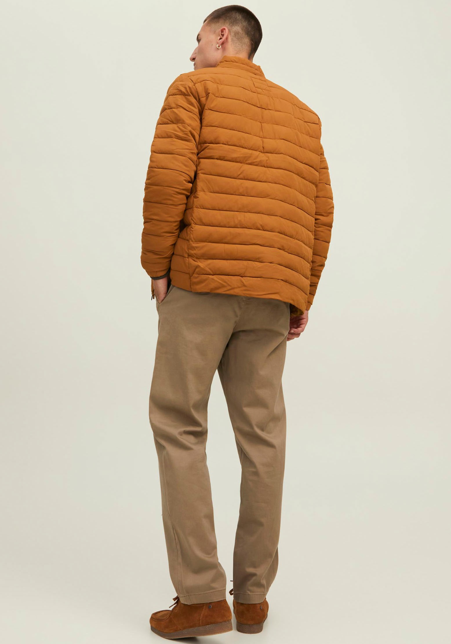 Jack & Jones Steppjacke »RECYCLE PUFFER COLLAR«