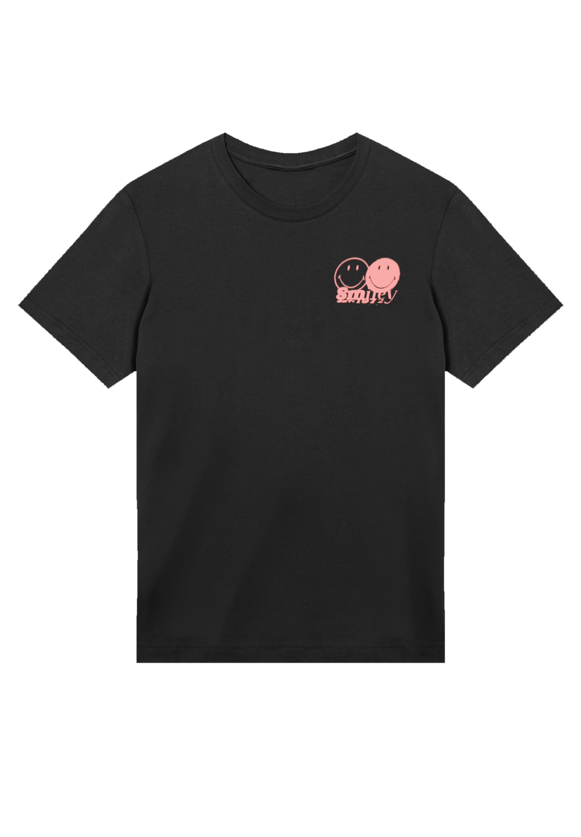 F4NT4STIC T-Shirt »Smiley Originals Rave Streetwear Orange«, Premium Qualität