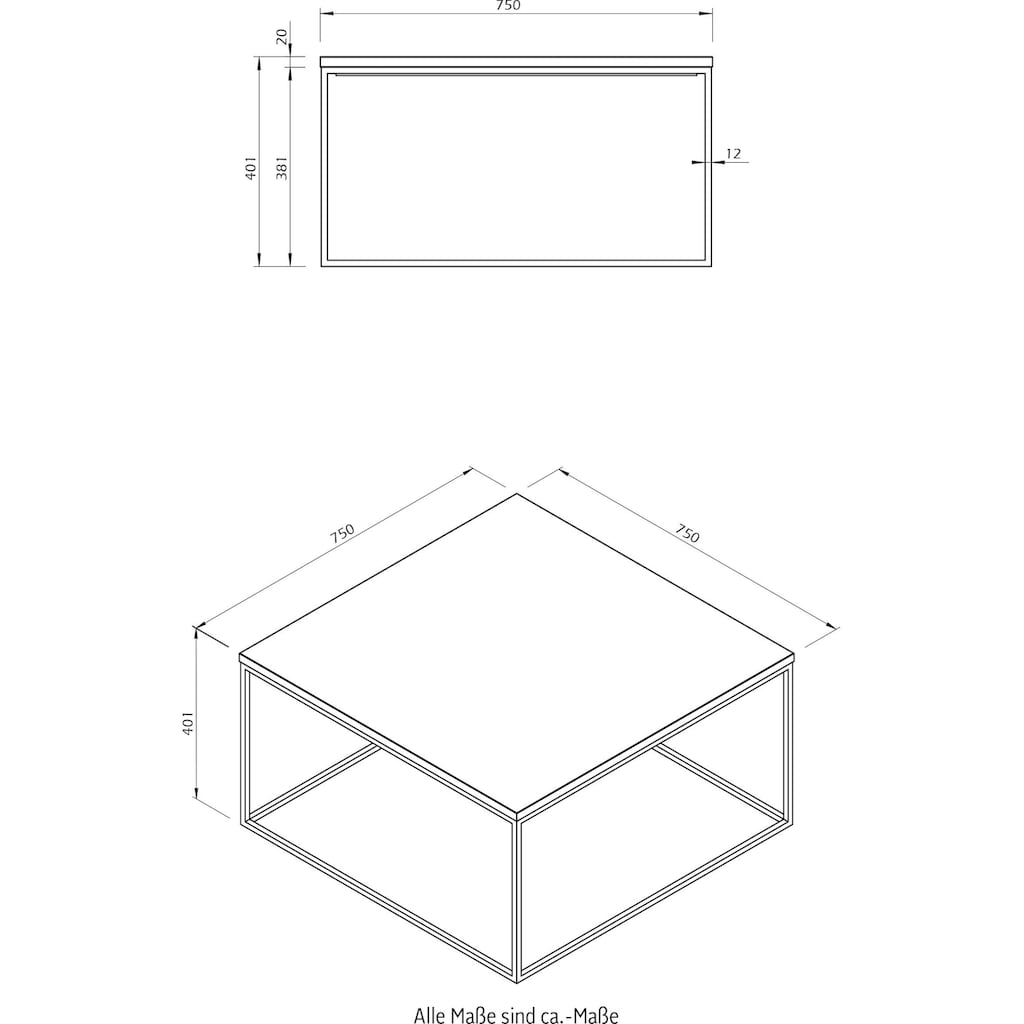 TemaHome Couchtisch »Gleam«