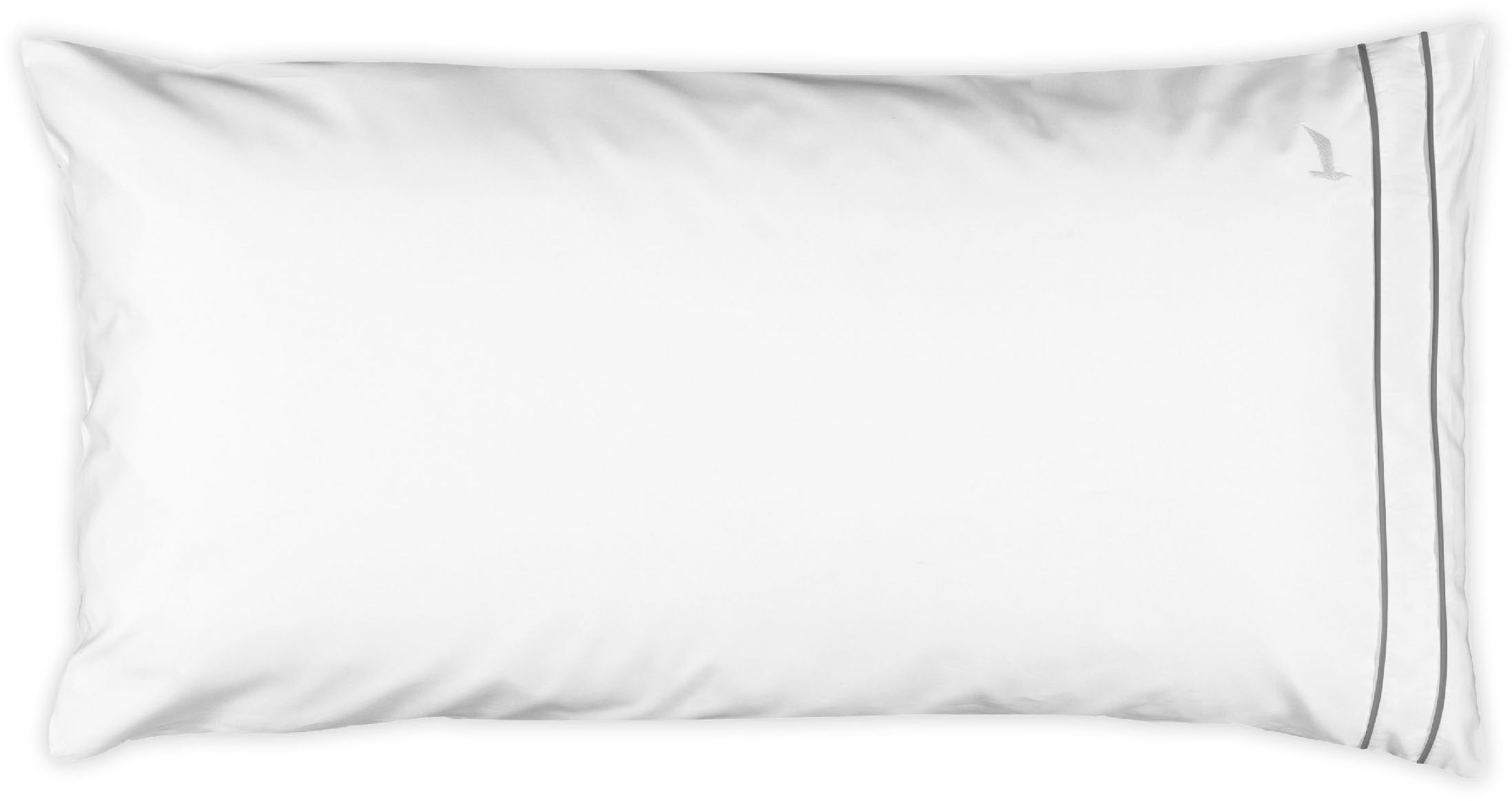 Möve Kissenbezug "Möve Noblesse" mit eleganten Biesen günstig online kaufen