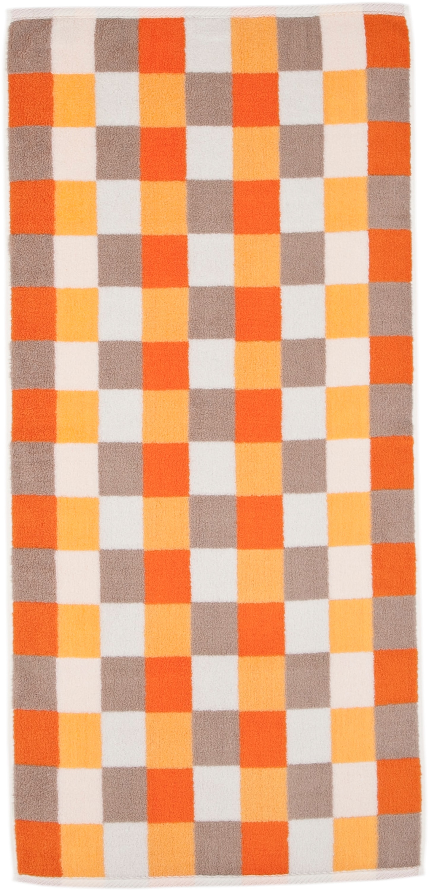 ROSS Handtücher »Würfelfond«, (Set, 2 St., 2 Handtücher), 100% Baumwolle