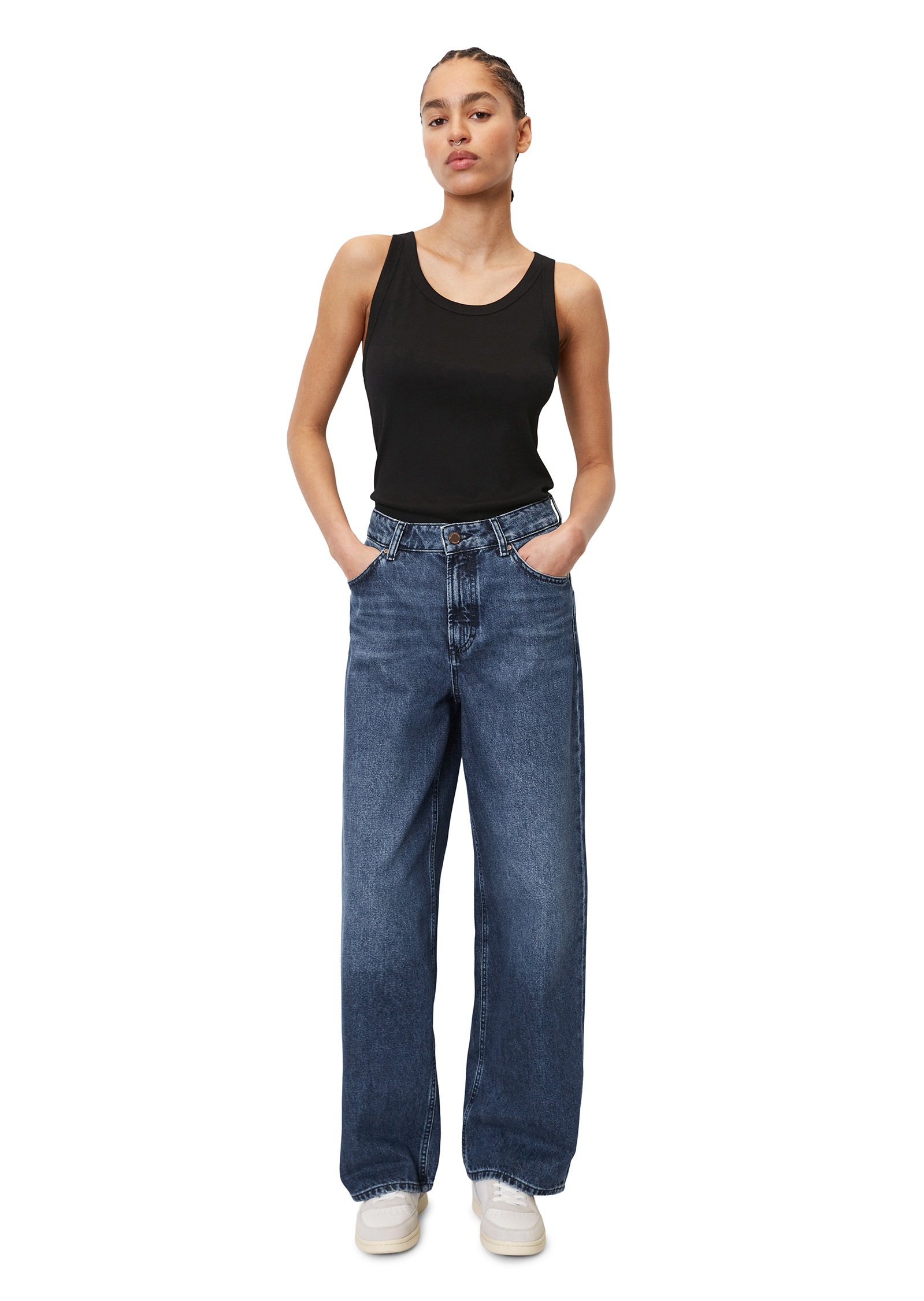Marc O'Polo DENIM T-Shirt »aus Bio-Baumwoll-Stretchjersey«