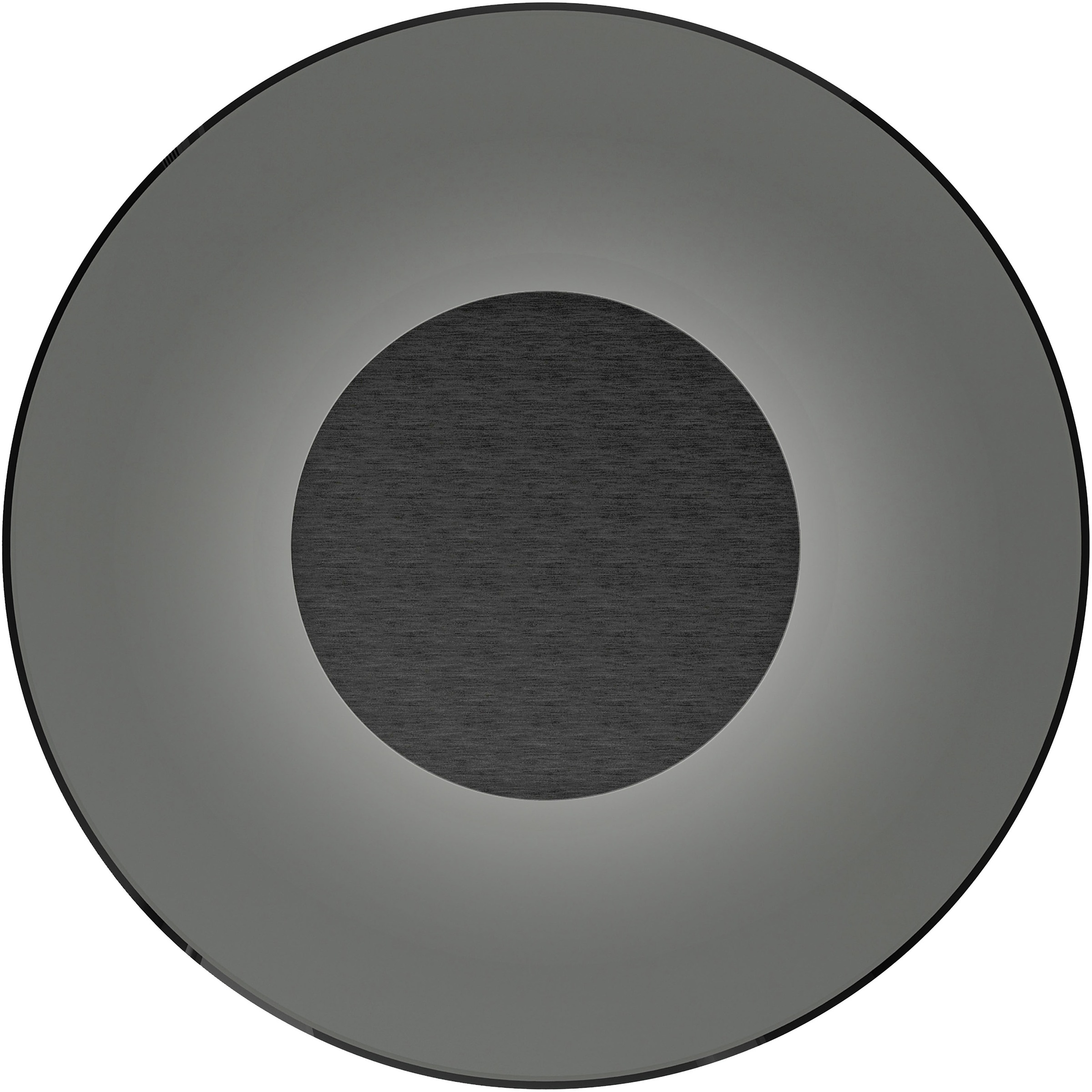 Neuhaus PURE LED Wandleuchte »PURE Moon« LED-Board 1 Stk. Warmweiß Dimmfähig über separaten Dimmer, Glas Rauchfarben