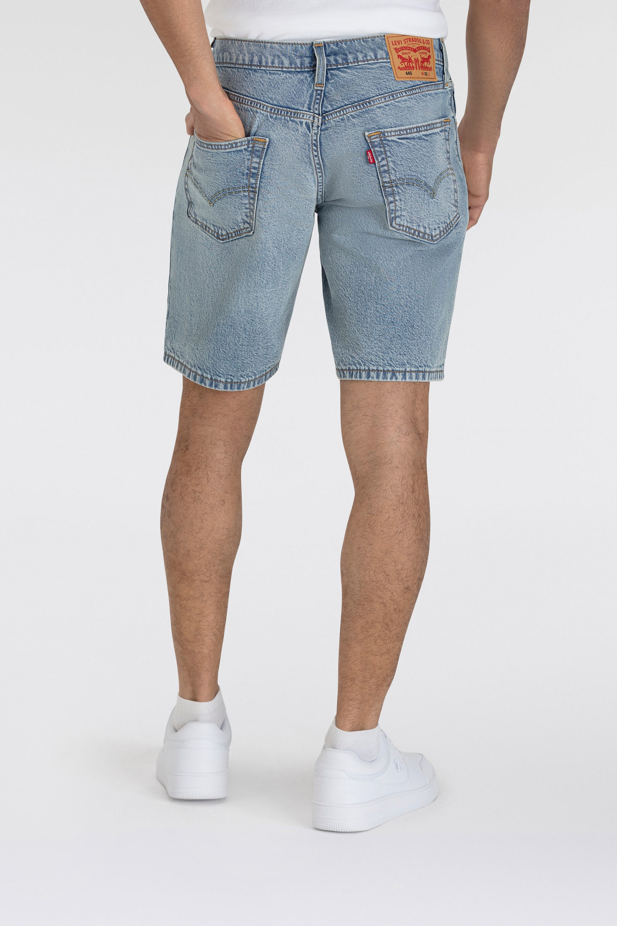 Levi's® Jeansshorts »445 ATHLETIC SHORTS«, Sommerhose mit Stretchanteil