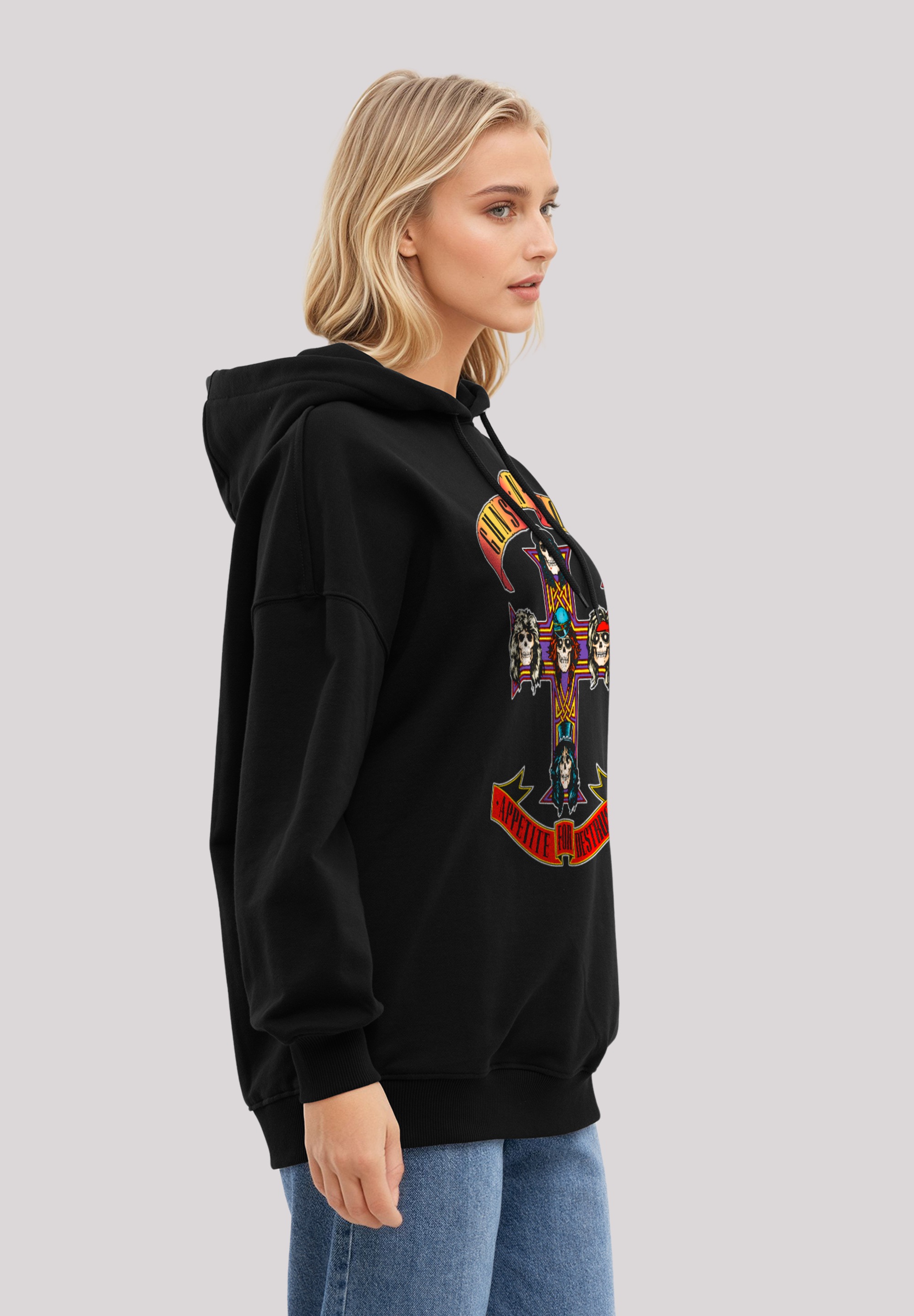 F4NT4STIC Kapuzenpullover »Guns 'n' Roses Appetite For Destruction«, Premium Qualität Streetwear