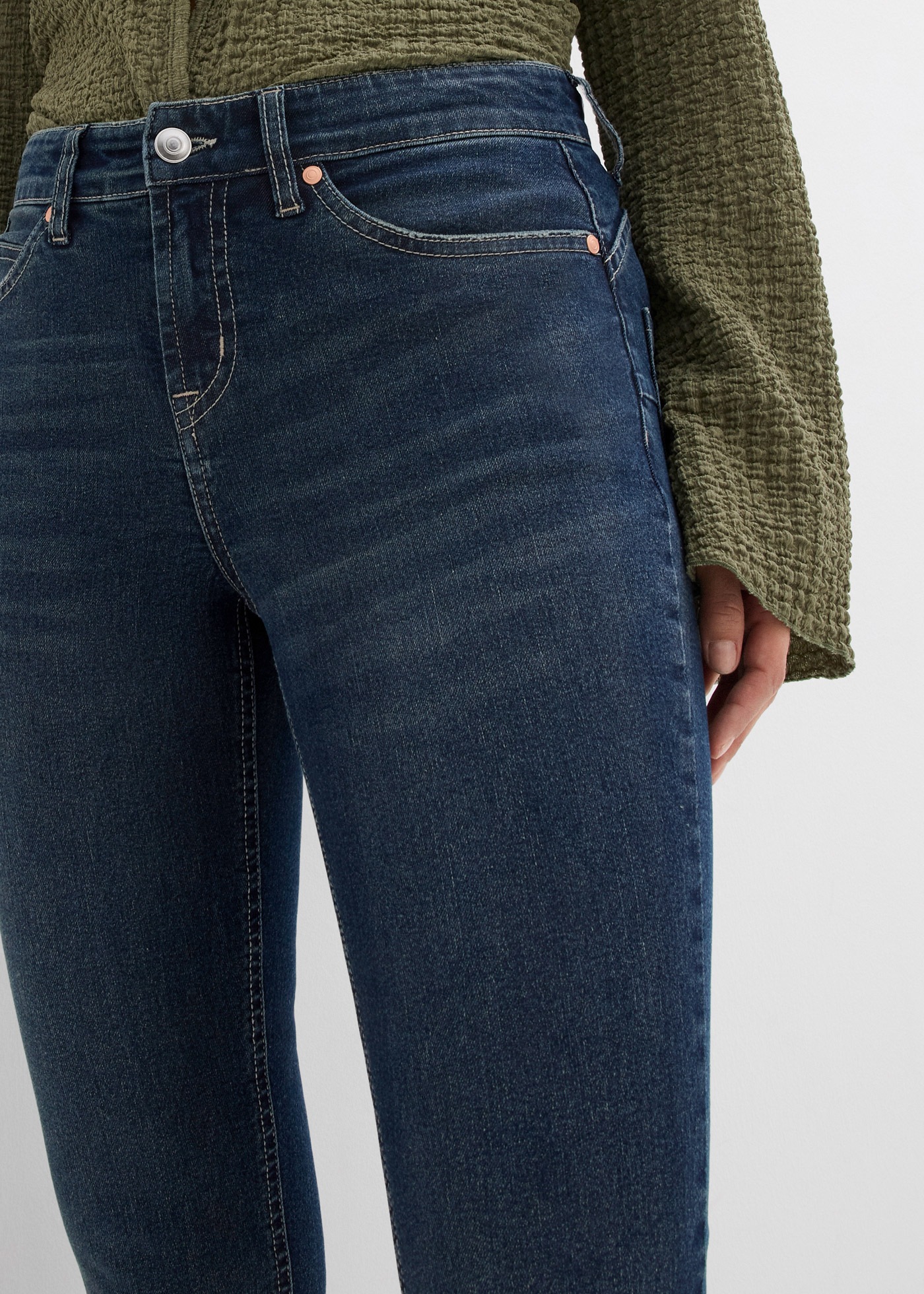 bonprix Skinny-fit-Jeans 1 tlg. mit Stretch-Anteil, bequemer Sitz, hoher Baumwollanteil