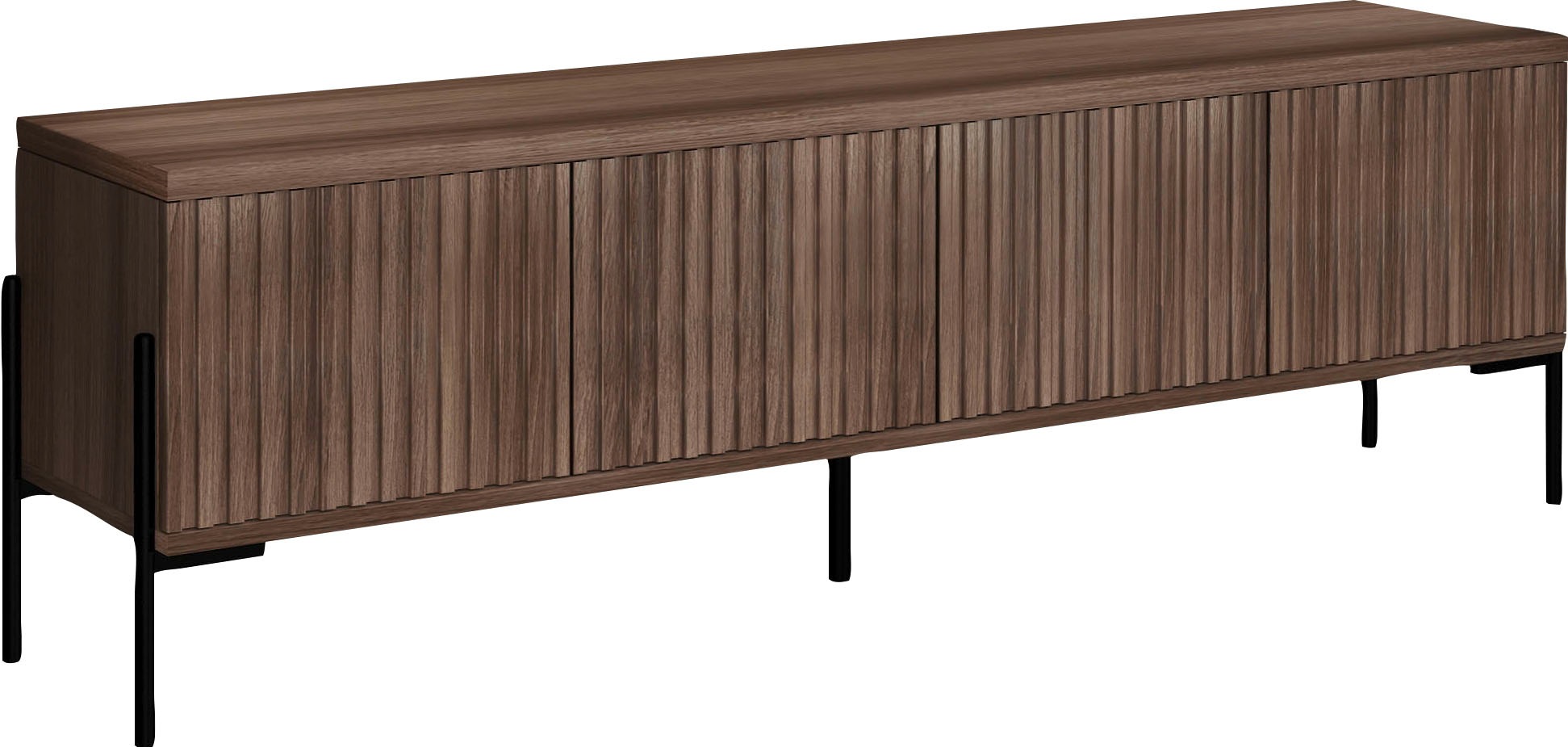 OTTO home Lowboard "Valloire" Kommode, Push-to-open Funktion, Breite 176 cm günstig online kaufen