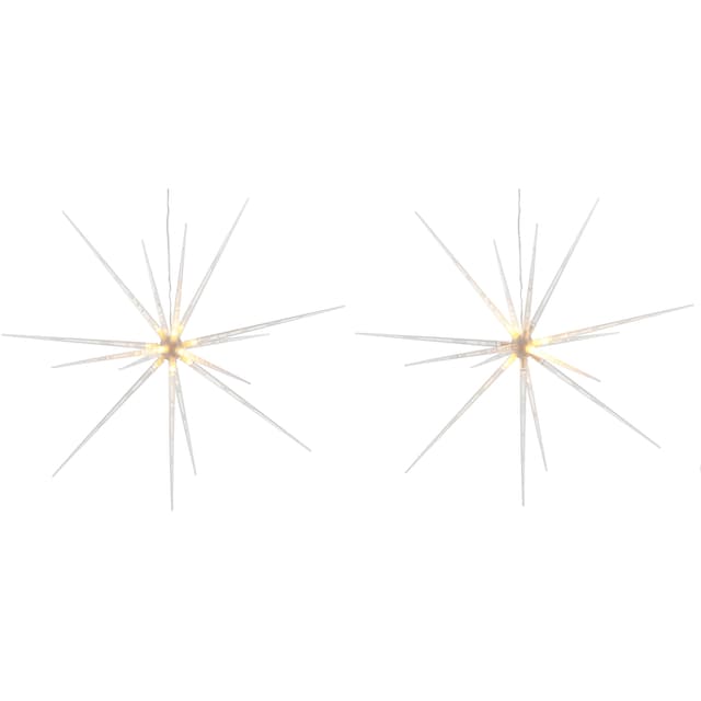 BONETTI LED Stern »Weihnachtsstern, Weihnachtsdeko aussen«, Ø ca. 51 cm je  Stern, mit 8 verschiedenen Leuchtfunktionen bestellen | BAUR