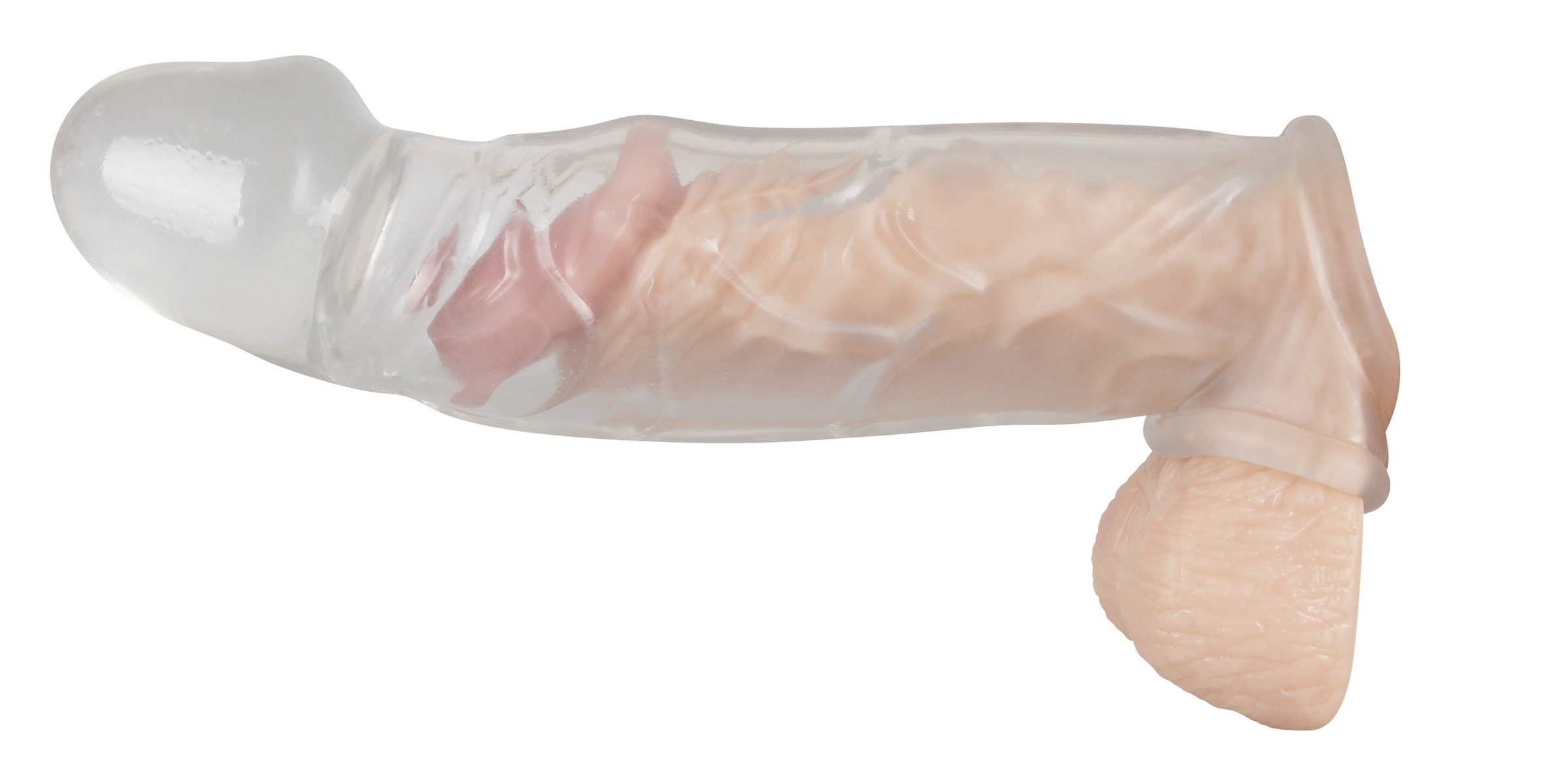 Crystal Clear Penishülle »Penissleeve Penis Sleeve with extension and ball ring«